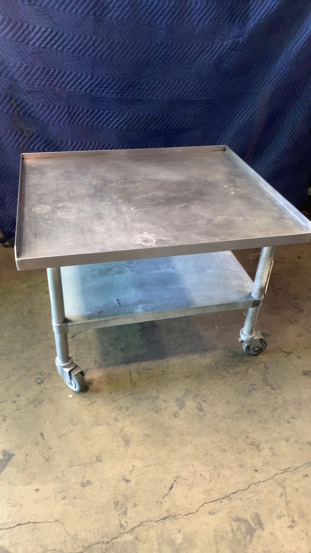 UTL-CART-SS2S Equipment Cart, Two Shelf Mobile Stainless Steel Construction