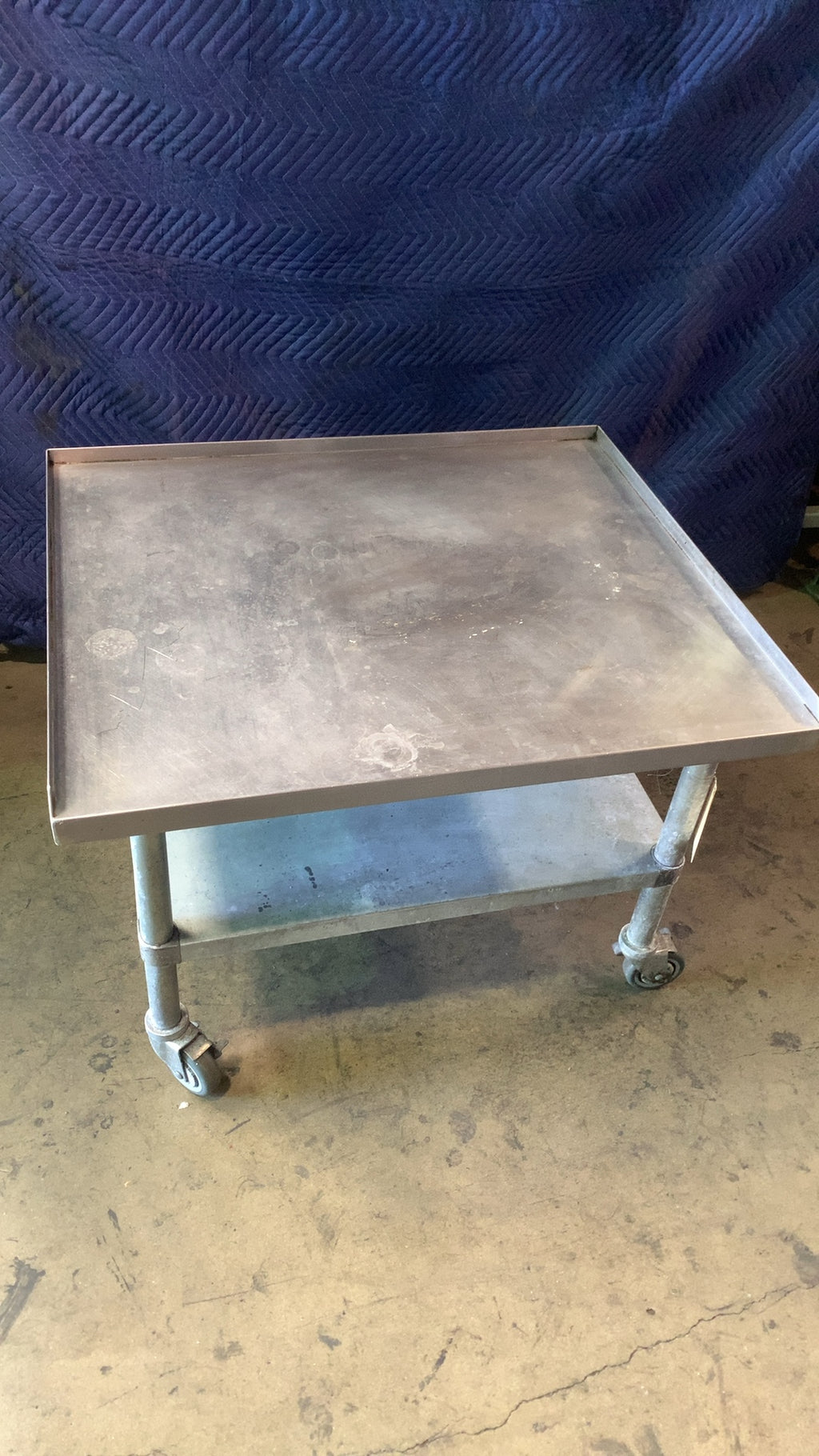 UTL-CART-SS2S Equipment Cart, Two Shelf Mobile Stainless Steel Construction