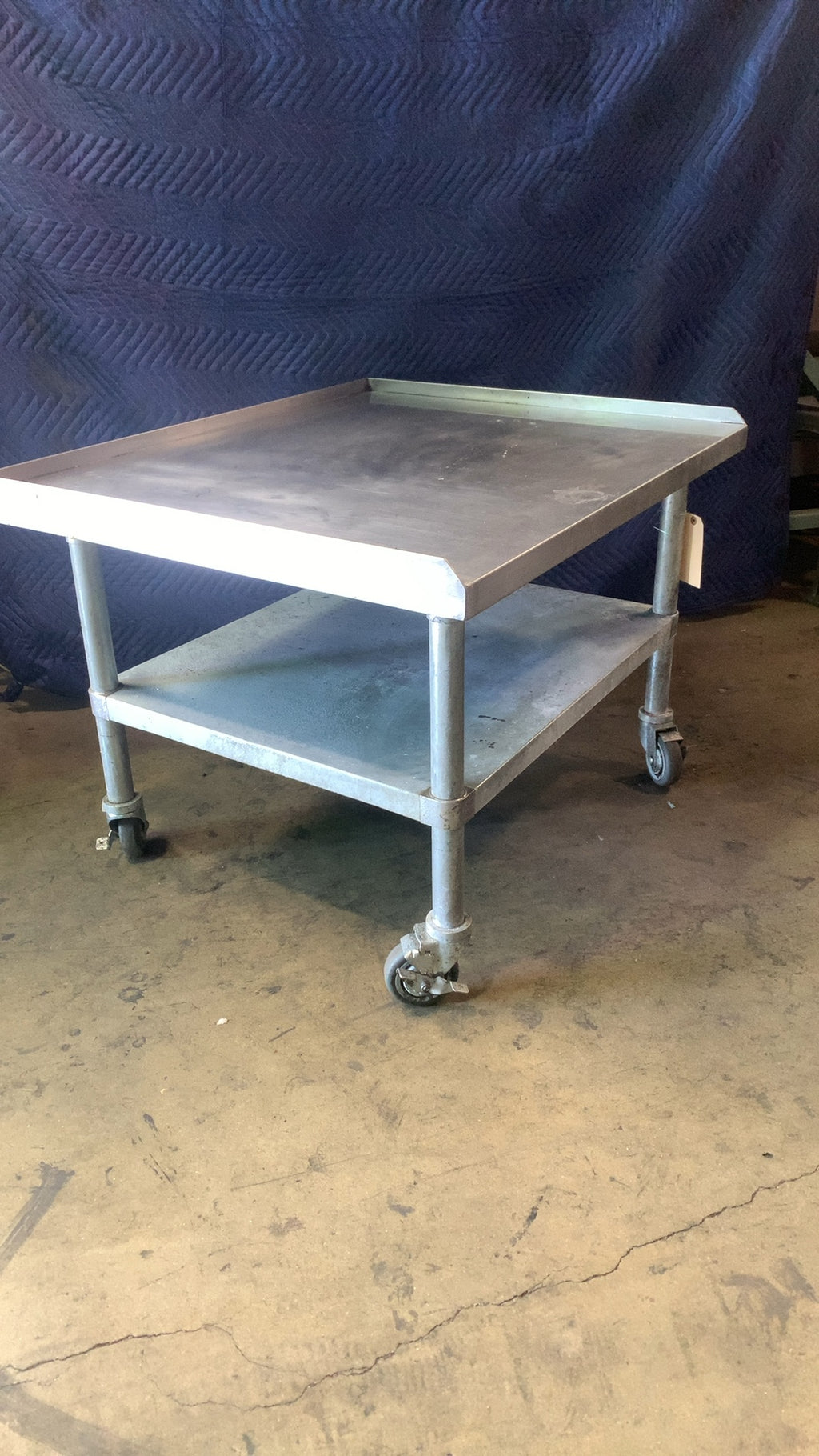UTL-CART-SS2S Equipment Cart, Two Shelf Mobile Stainless Steel Construction