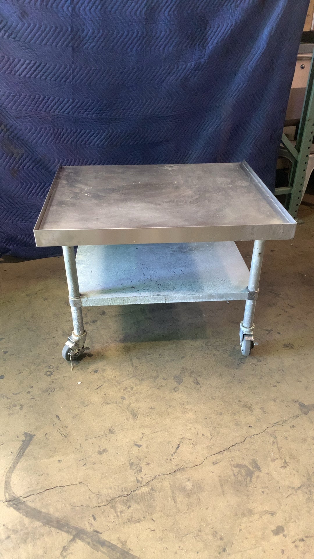 UTL-CART-SS2S Equipment Cart, Two Shelf Mobile Stainless Steel Construction