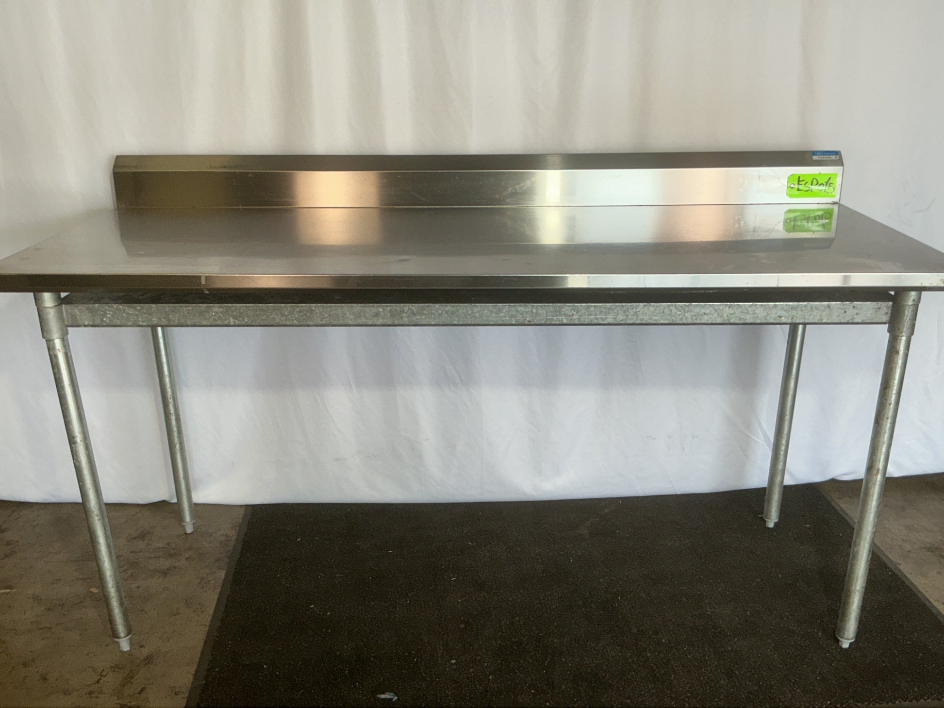 BK Resources VTTR5-7230 Stainless Steel Prep Table