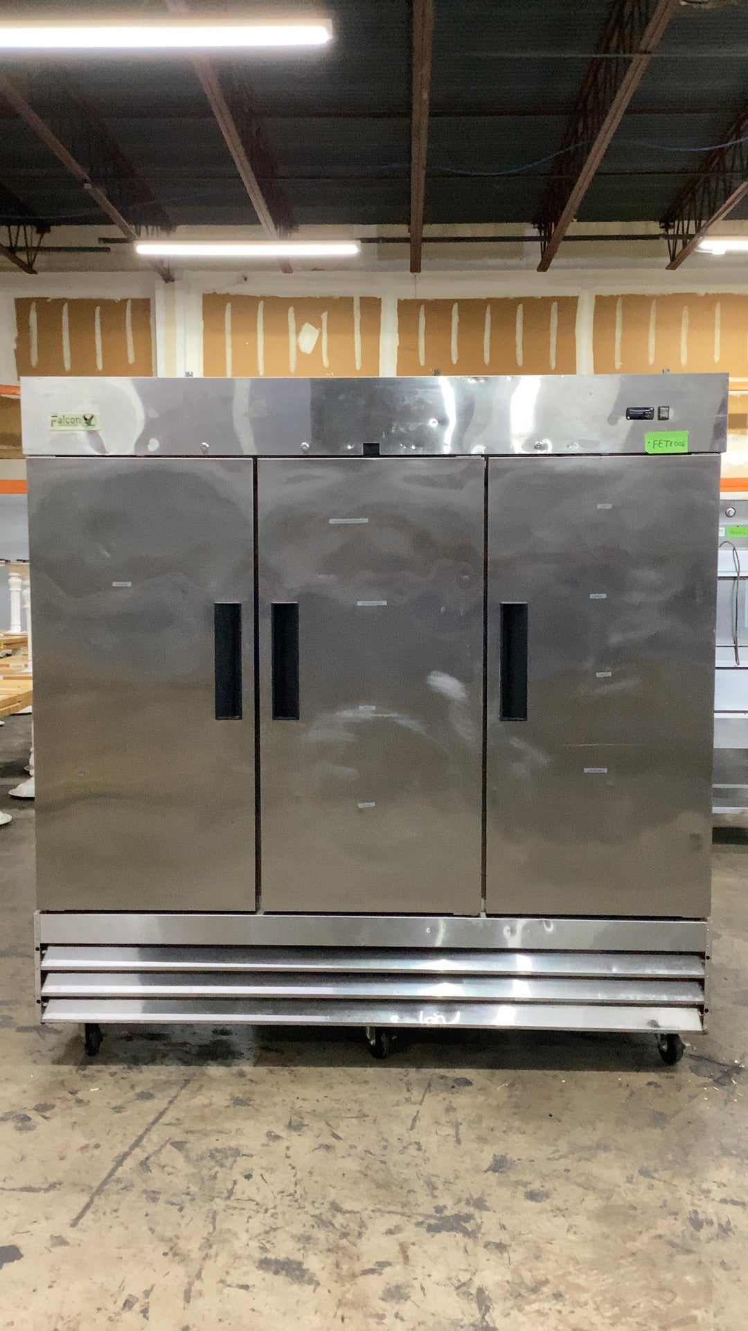 Falcon AR-72 Three Door Reach-In Refrigerator