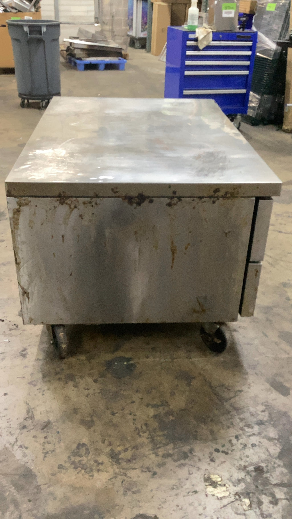 Atosa MGF8450GRS Two Drawer Refrigerator, Chef Base