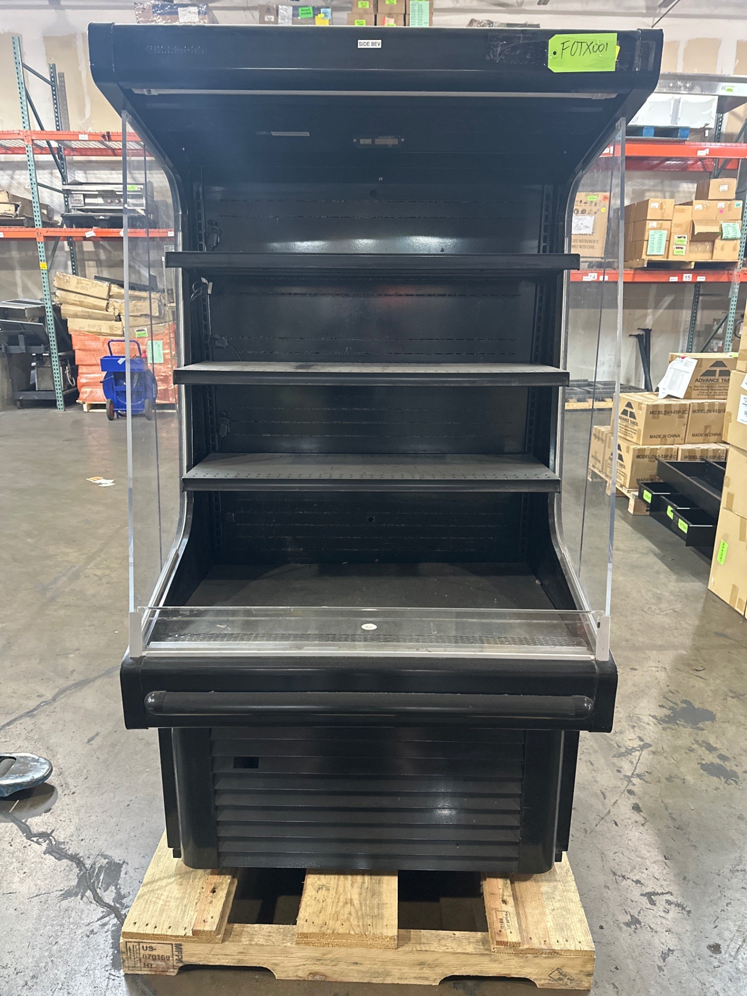 Hussmann GSVM-4072 40" Vertical Open Air Cooler