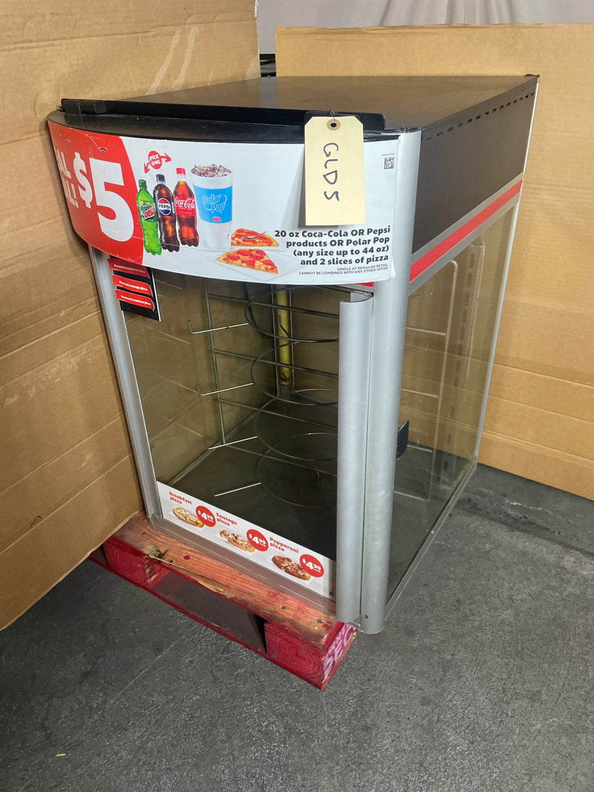 Hatco FSDT-1 Hot Holding Merchandiser, Countertop