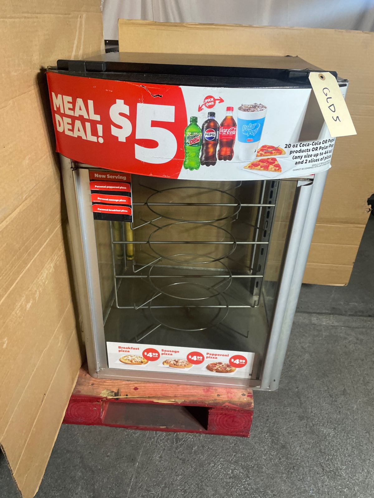 Hatco FSDT-1 Hot Holding Merchandiser, Countertop