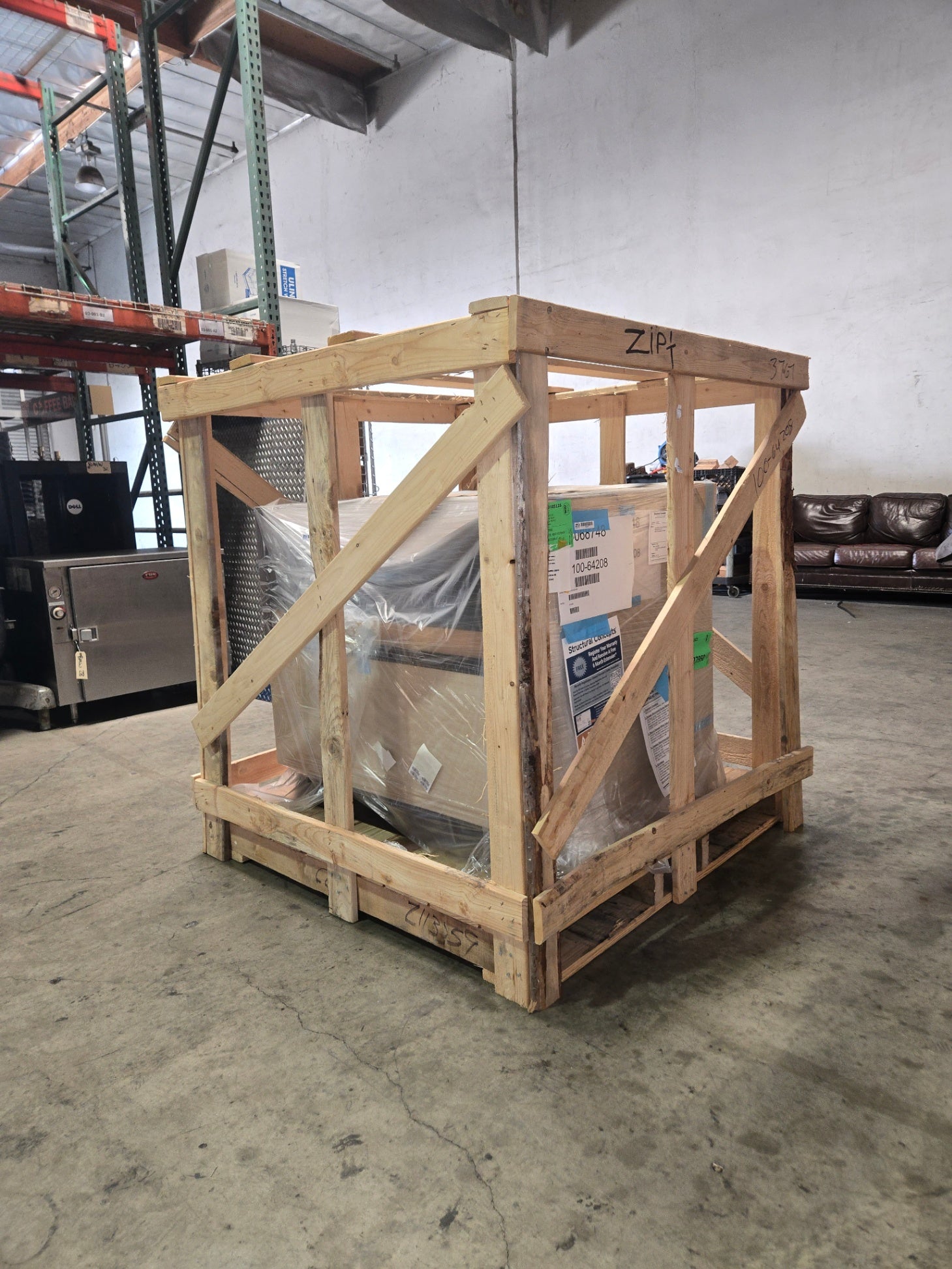 Structural Concepts Open Air Grab and Go Refrigerator