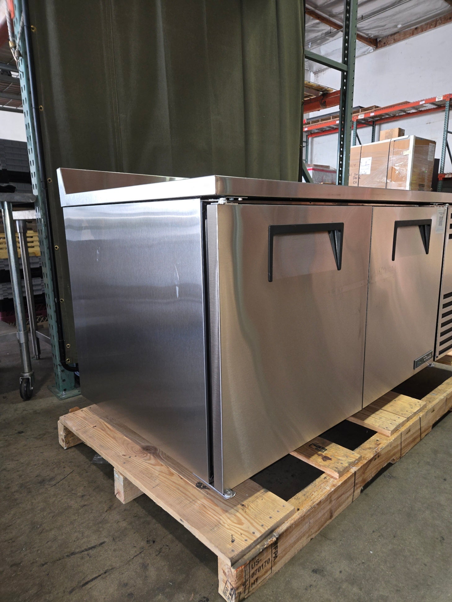 New True TWT-67- HC Undercounter Refrigerator W/ (2) Sections & (2) Doors