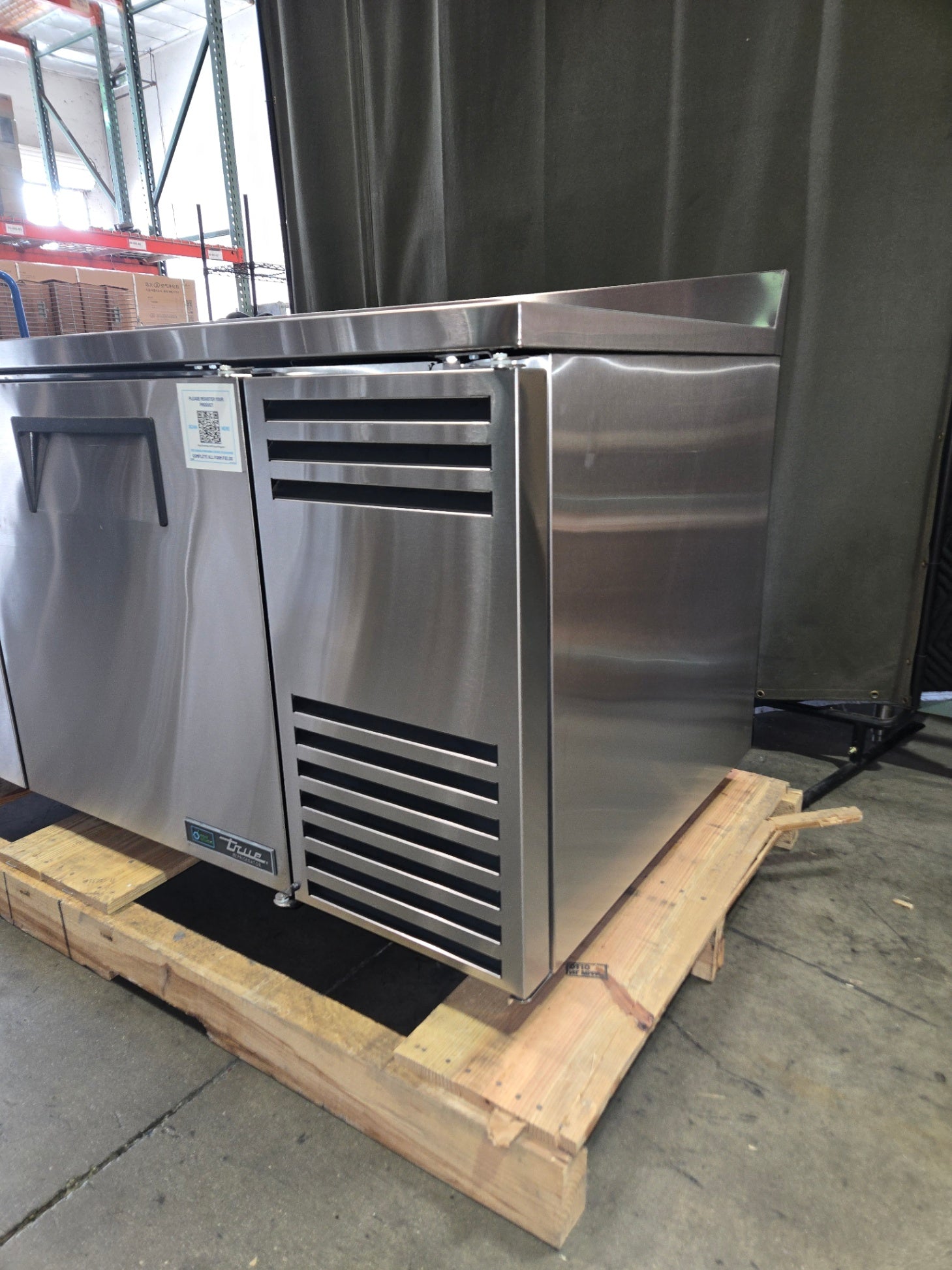 New True TWT-67- HC Undercounter Refrigerator W/ (2) Sections & (2) Doors