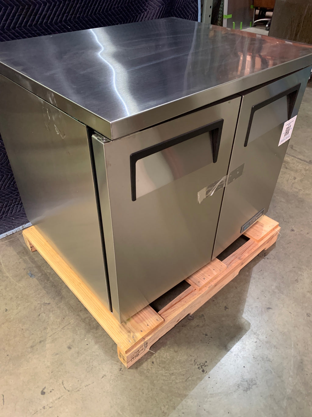 New True TUC-36-LP-HC Two Door Undercounter Refrigerator
