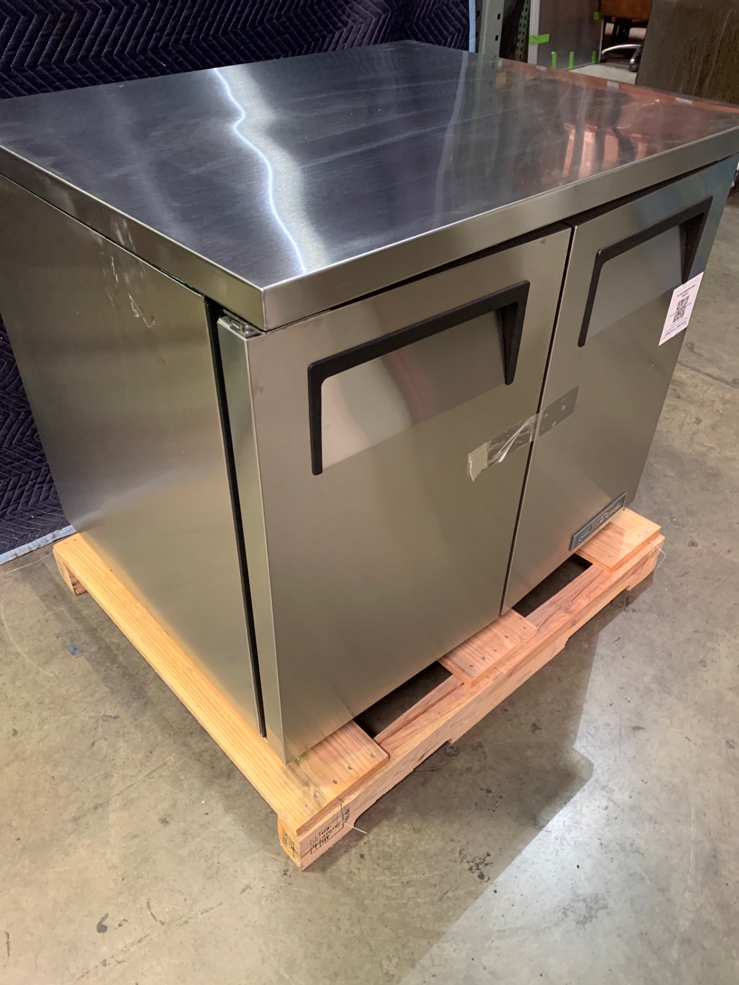 New True TUC-36-LP-HC Two Door Undercounter Refrigerator