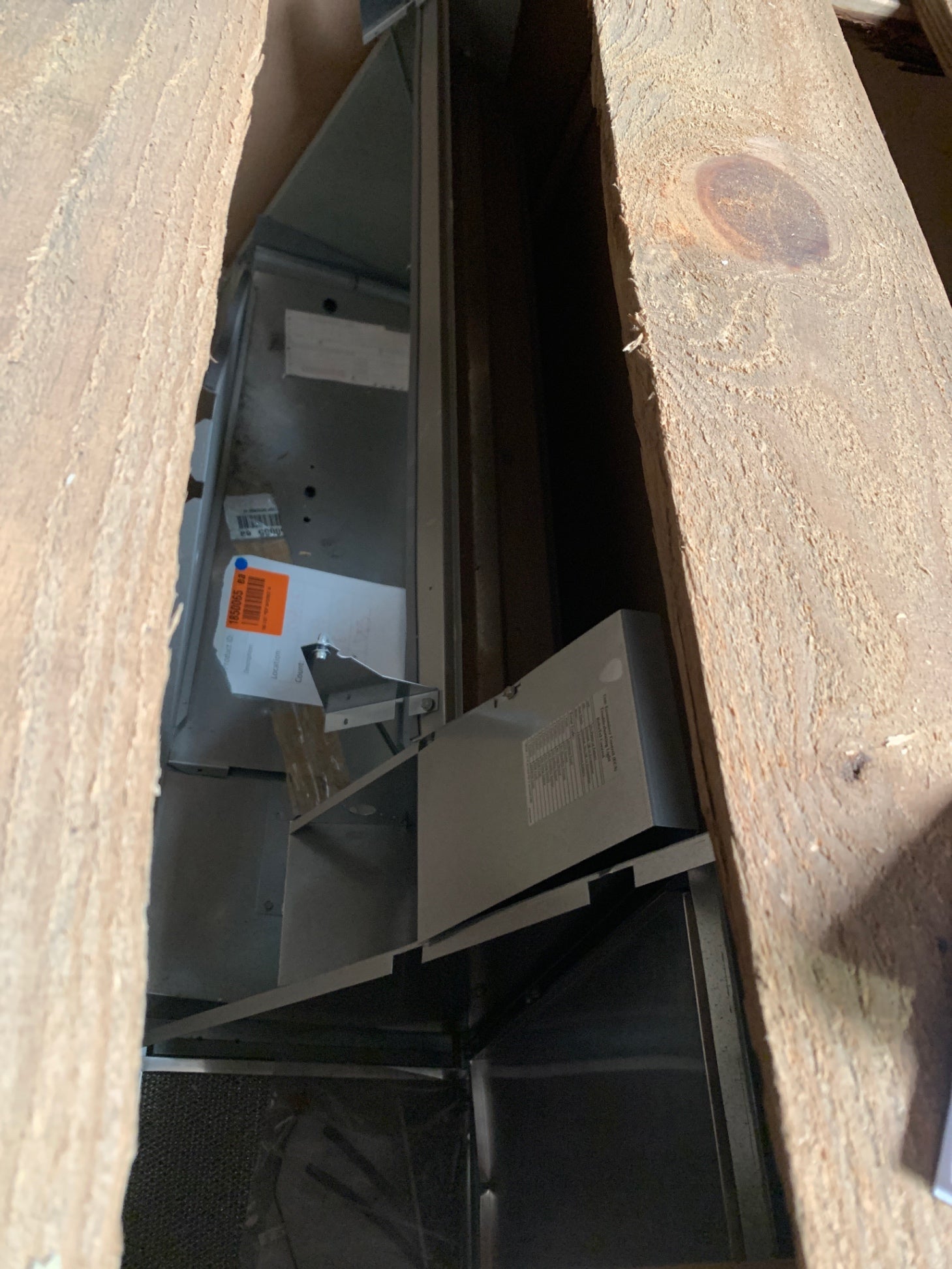 New Trane BAYECON089B Downflow Economizer