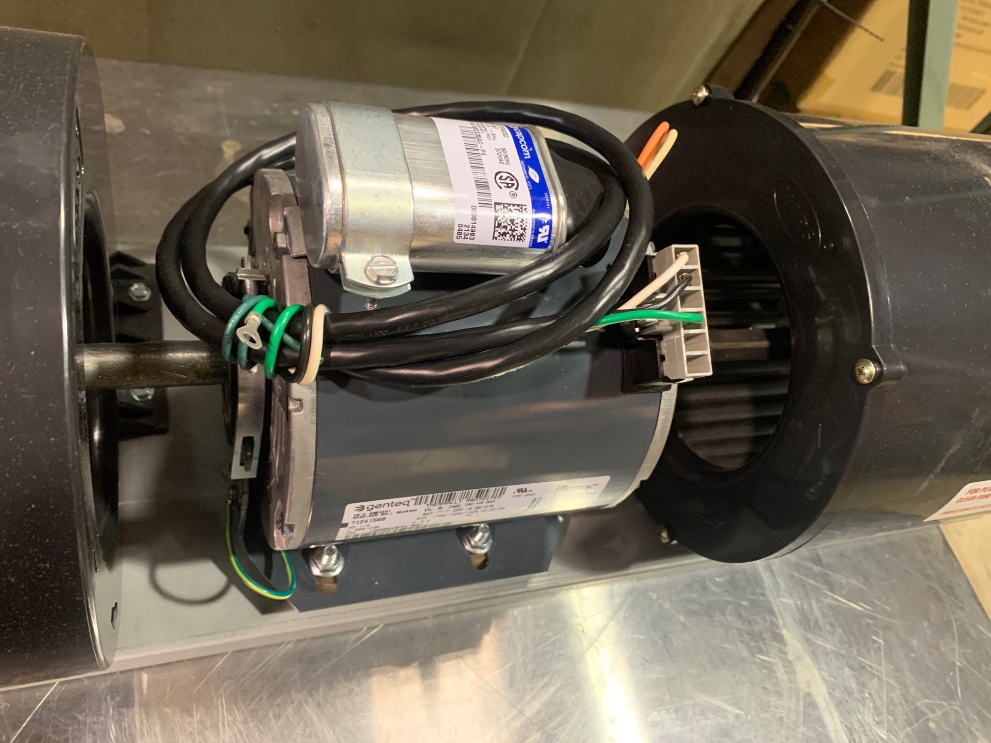 New Mars Air System STD272-2UD-TS Air Curtain Motor