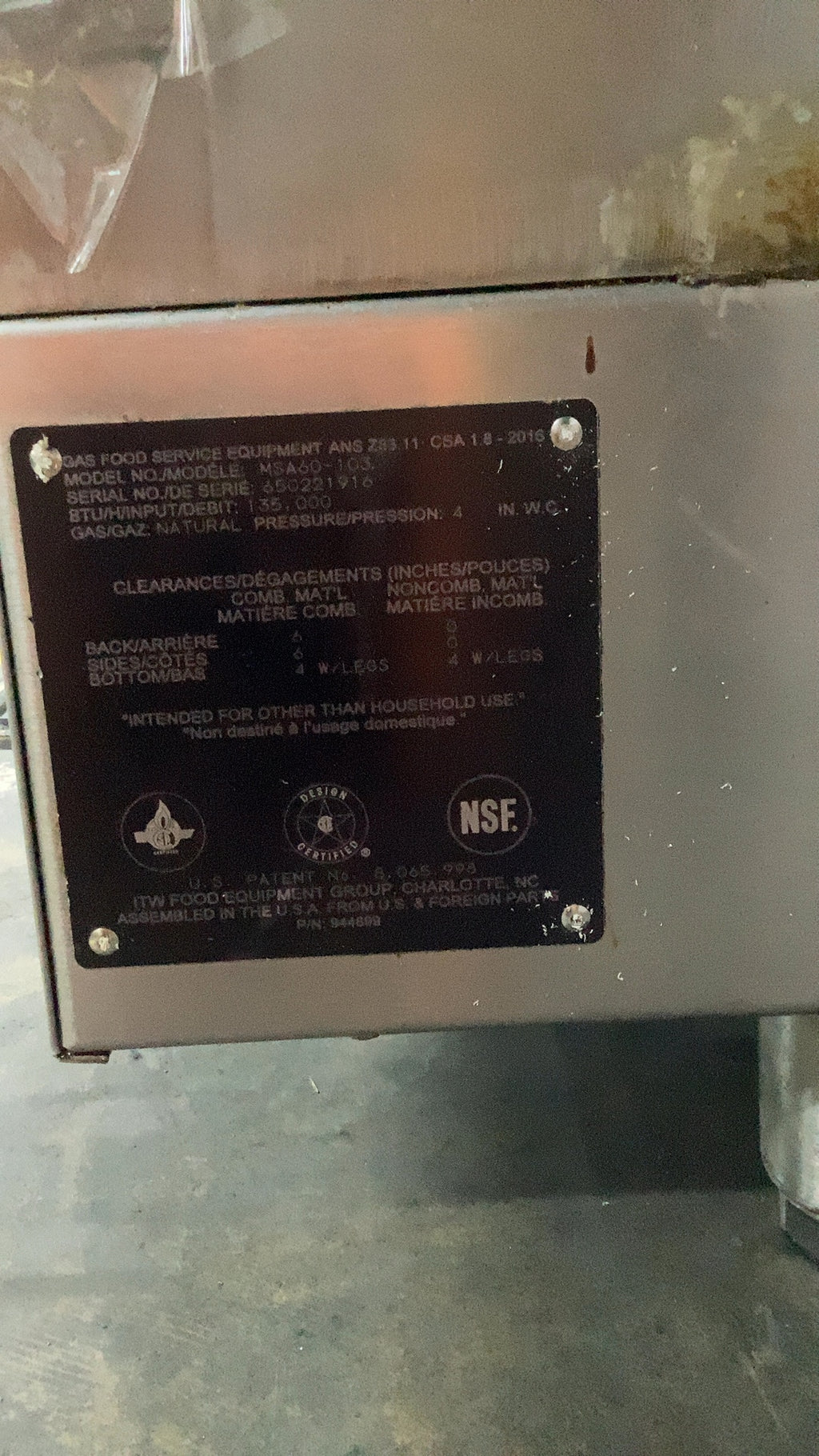 Vulcan MSA60 60" Gas Griddle W/ Thermostatic Controls - 1" Steel Plate, Natural Gas