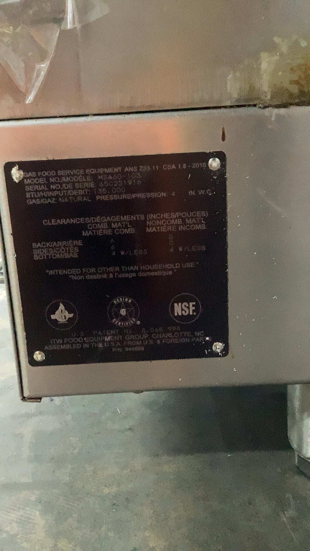 Vulcan MSA60 60" Gas Griddle W/ Thermostatic Controls - 1" Steel Plate, Natural Gas
