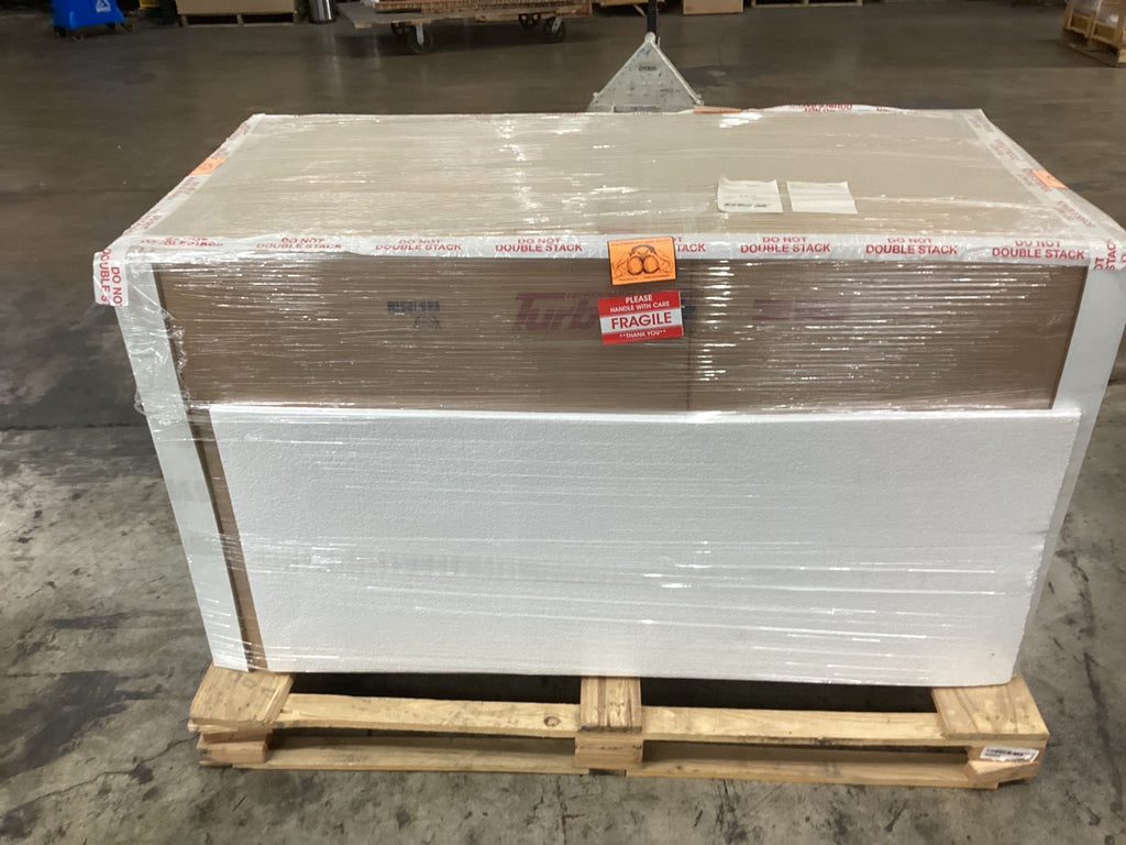 Turbo Air PWR-60-N 60 1/4" Worktop Refrigerator W/ (2) Sections
