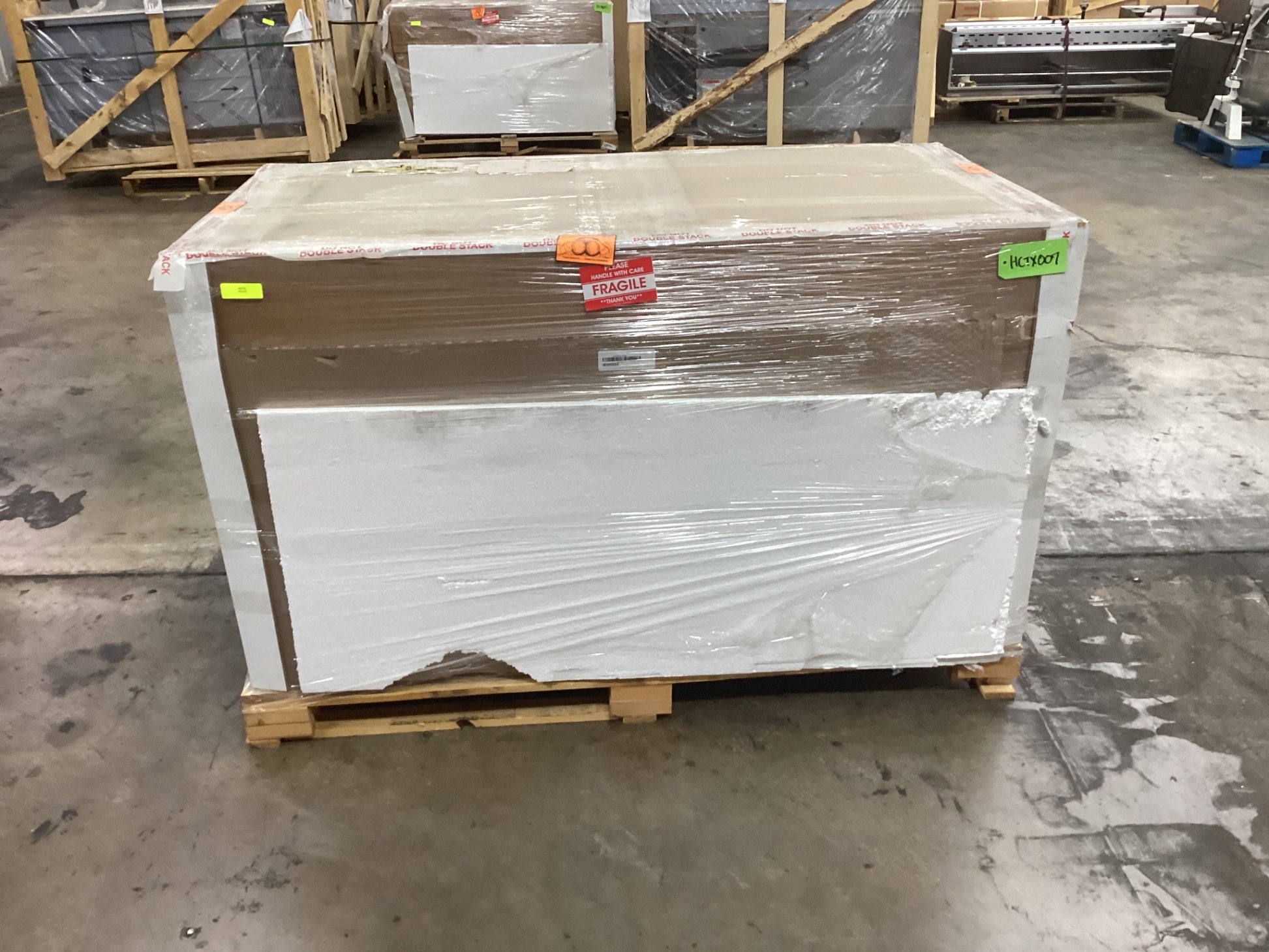 Turbo Air PWR-60-N 60 1/4" Worktop Refrigerator W/ (2) Sections