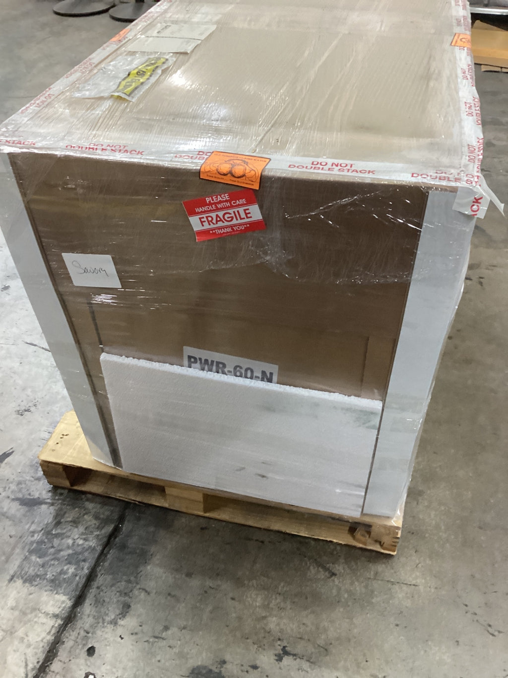 Turbo Air PWR-60-N 60 1/4" Worktop Refrigerator W/ (2) Sections