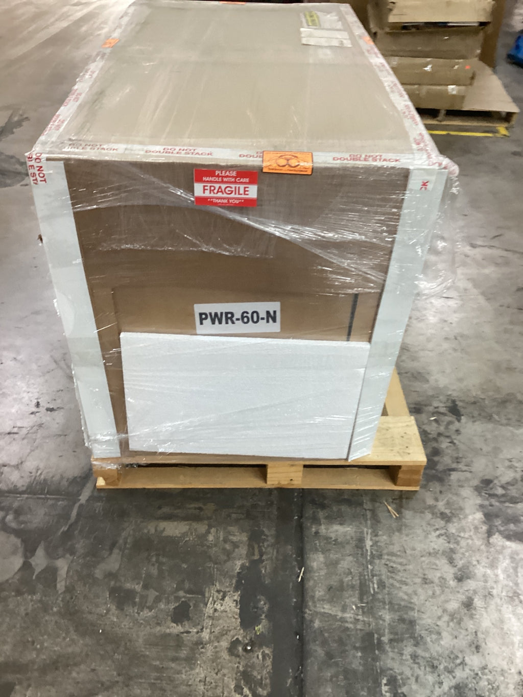 Turbo Air PWR-60-N 60 1/4" Worktop Refrigerator W/ (2) Sections