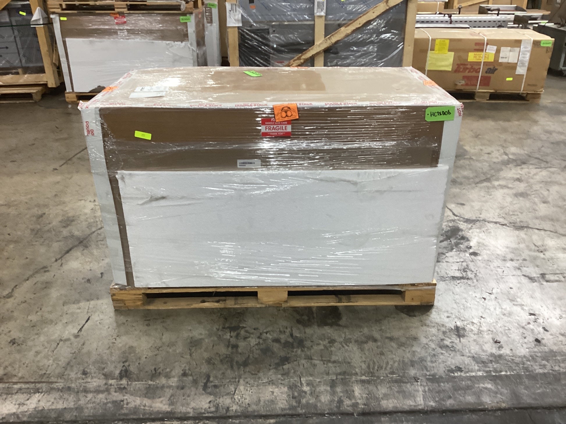 Turbo Air PWR-60-N 60 1/4" Worktop Refrigerator W/ (2) Sections