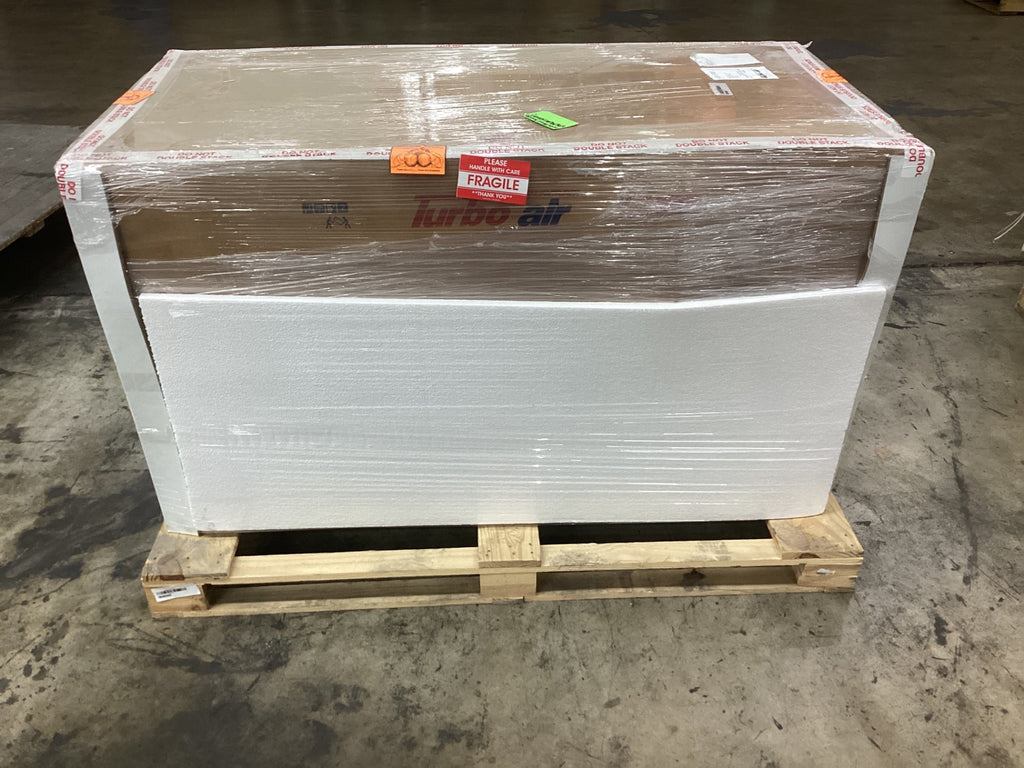 Turbo Air PWR-60-N 60 1/4" Worktop Refrigerator W/ (2) Sections
