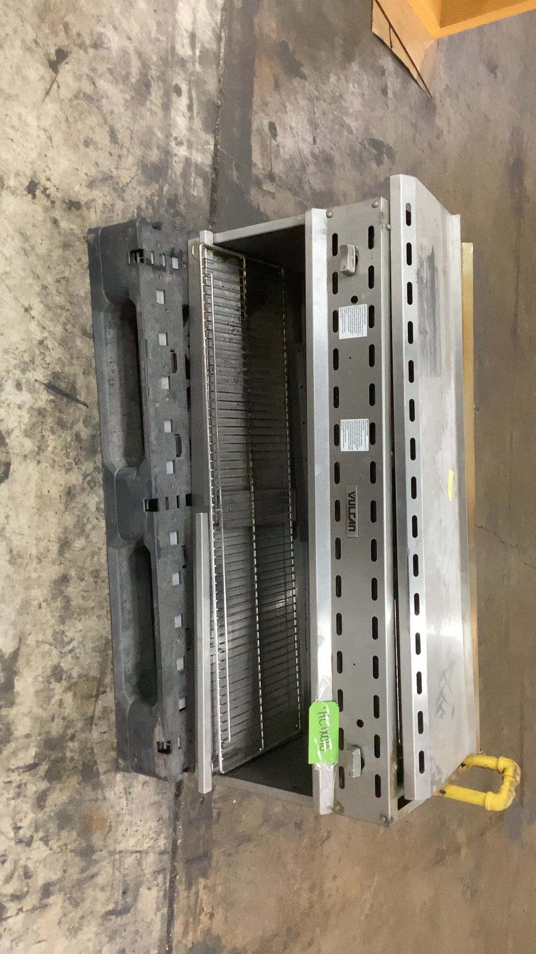 Vulcan VICM48-101 Charbroiler, Gas 40,000 BTUH Stainless Steel