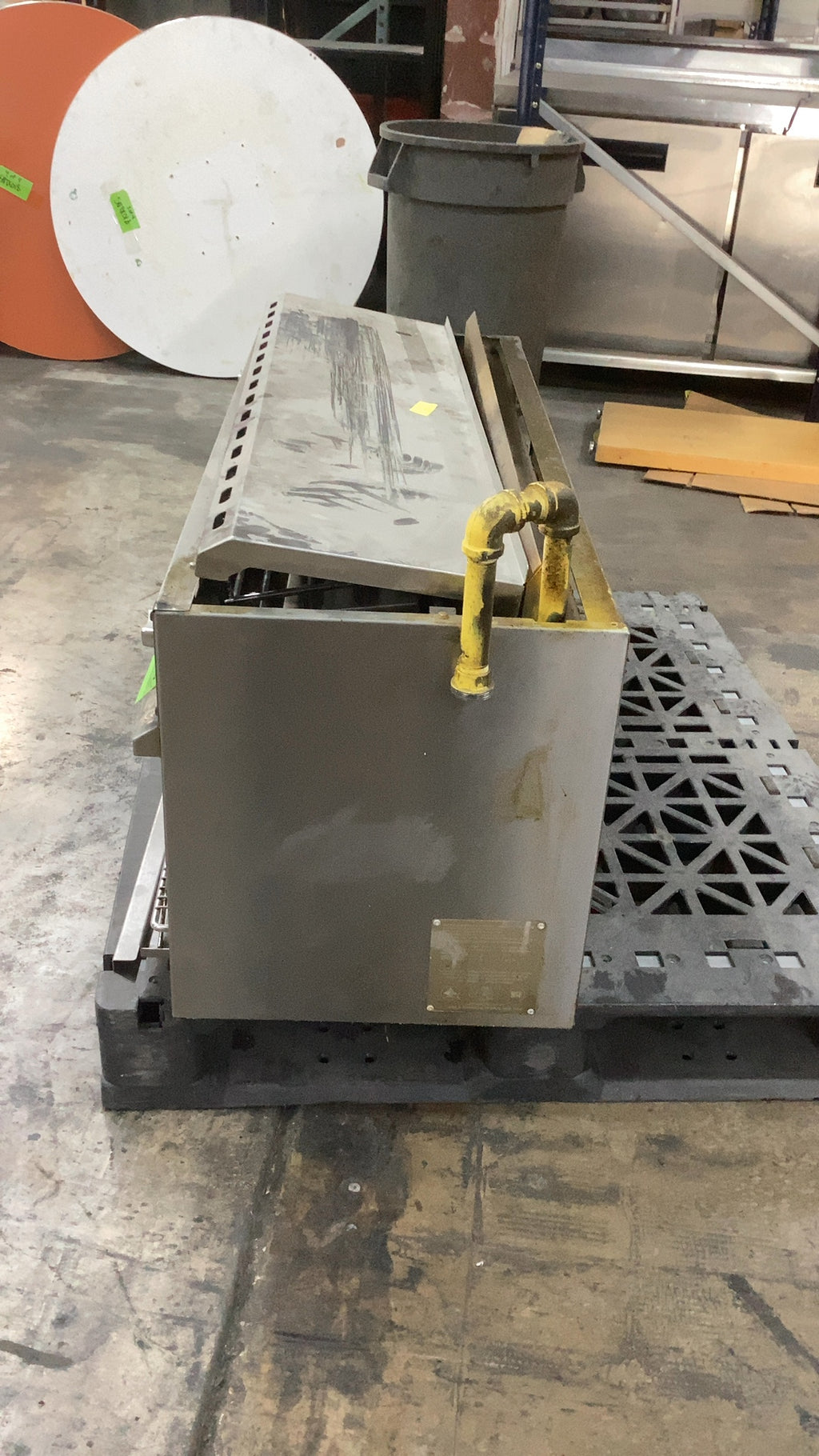 Vulcan VICM48-101 Charbroiler, Gas 40,000 BTUH Stainless Steel