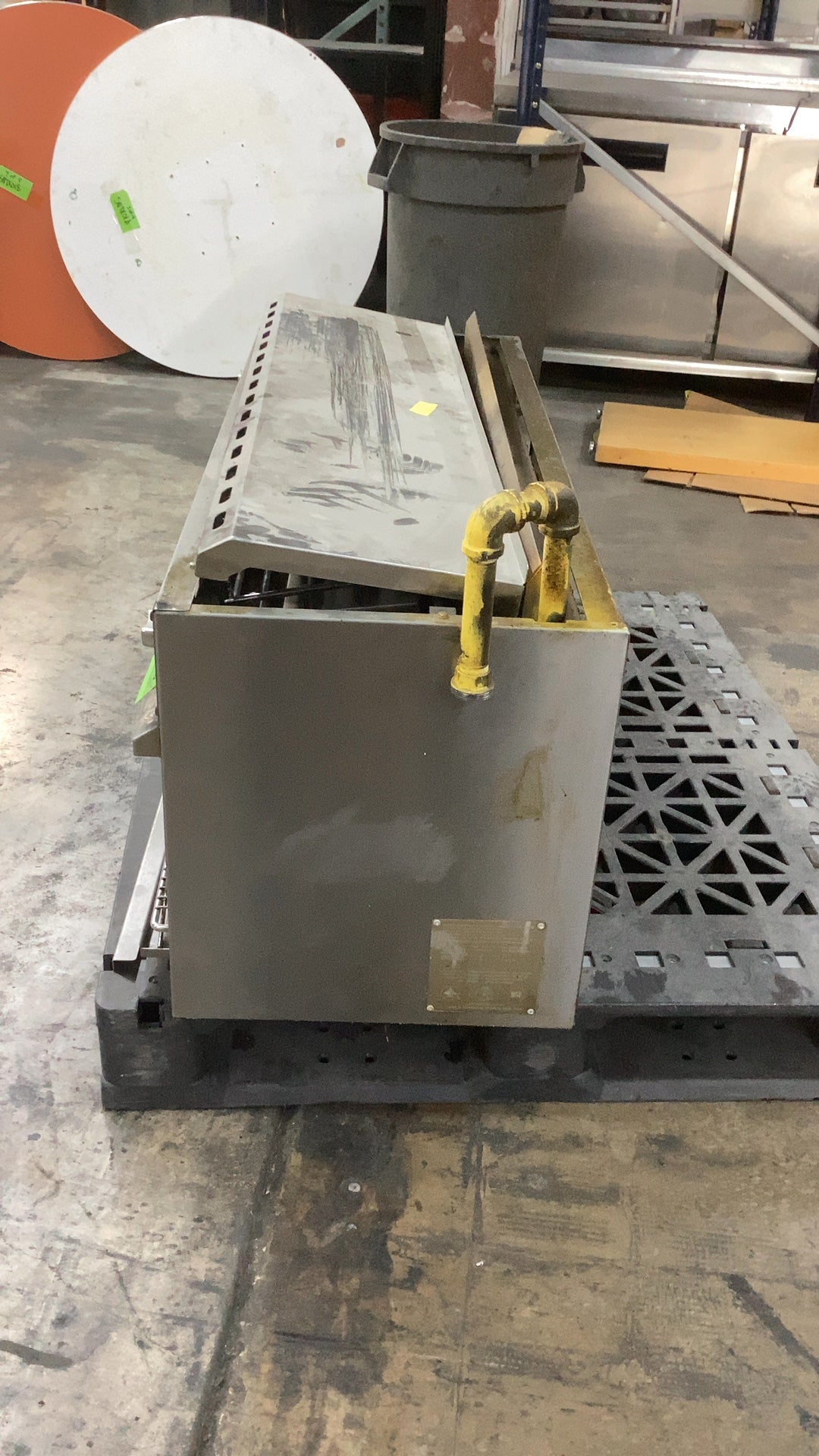 Vulcan VICM48-101 Charbroiler, Gas 40,000 BTUH Stainless Steel