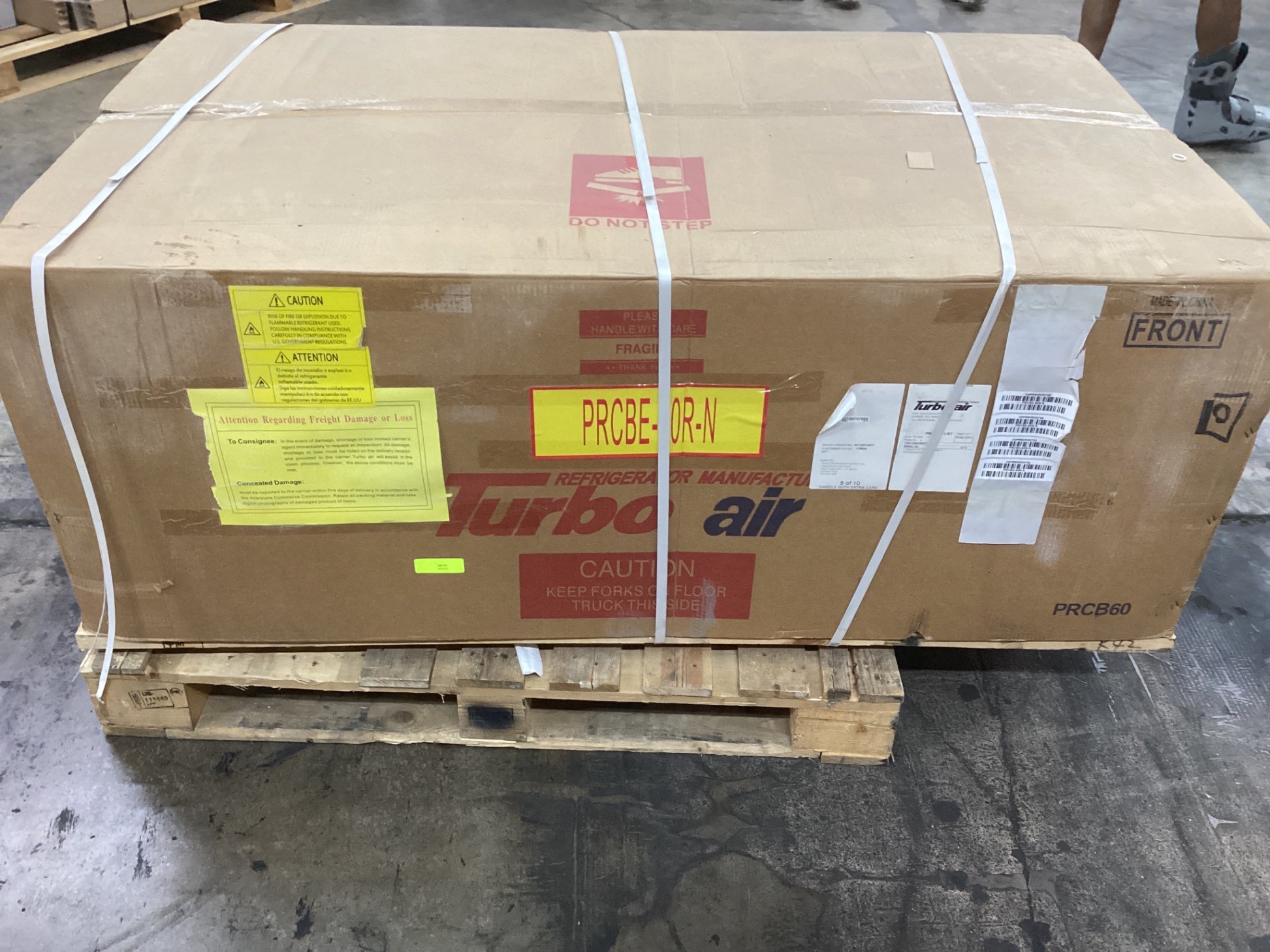 Turbo Air PRCBE-60R-N 60" PRO Series Chef Base W/ (2) Drawers - 115v