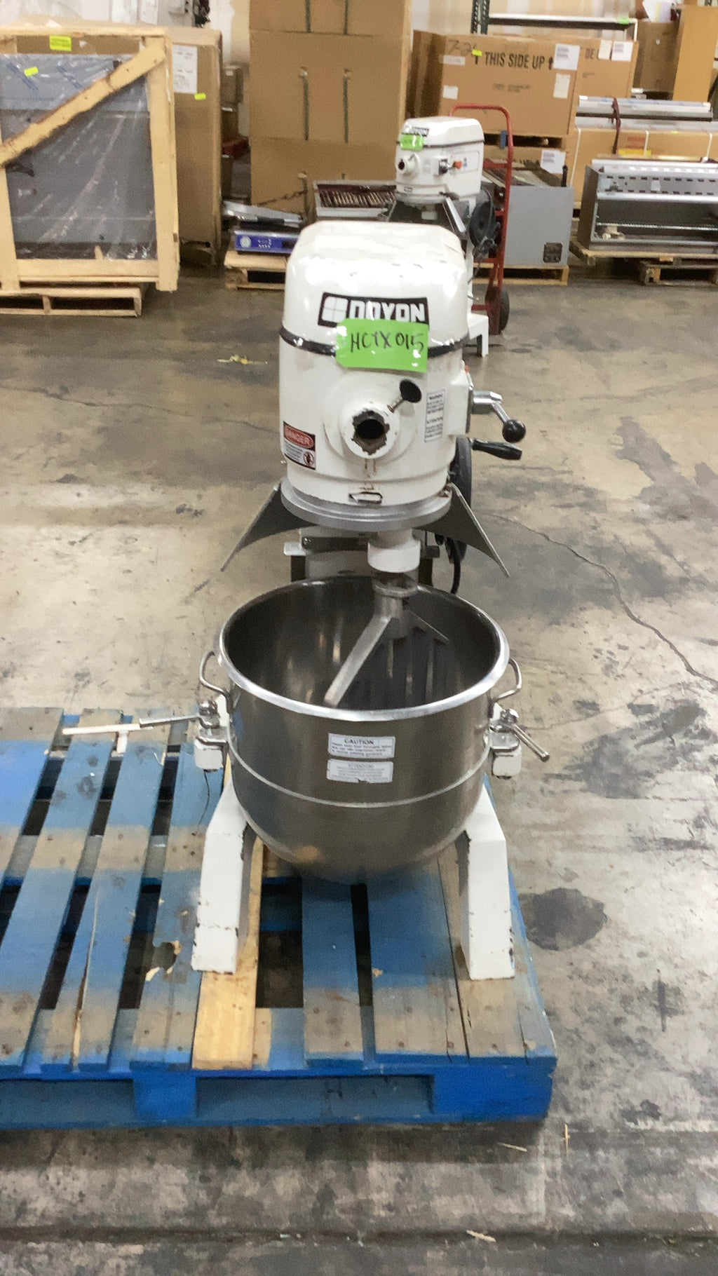 DOYON SM-402NA Mixer, Commercial Planetary 40 Quart Capacity