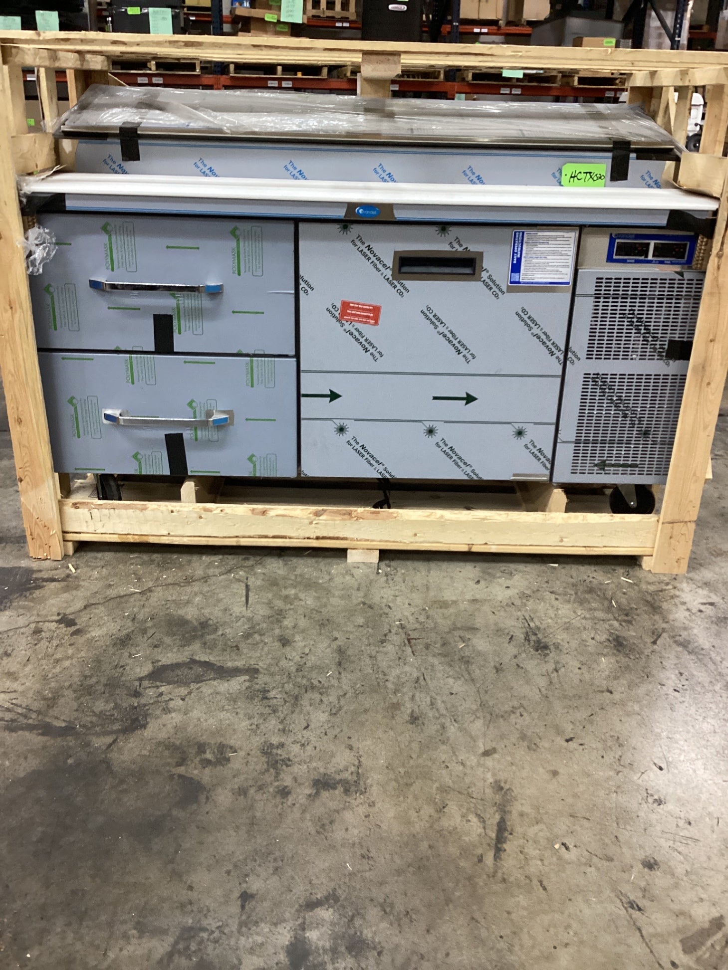 Randell Pizza Prep Table, Refrigerated