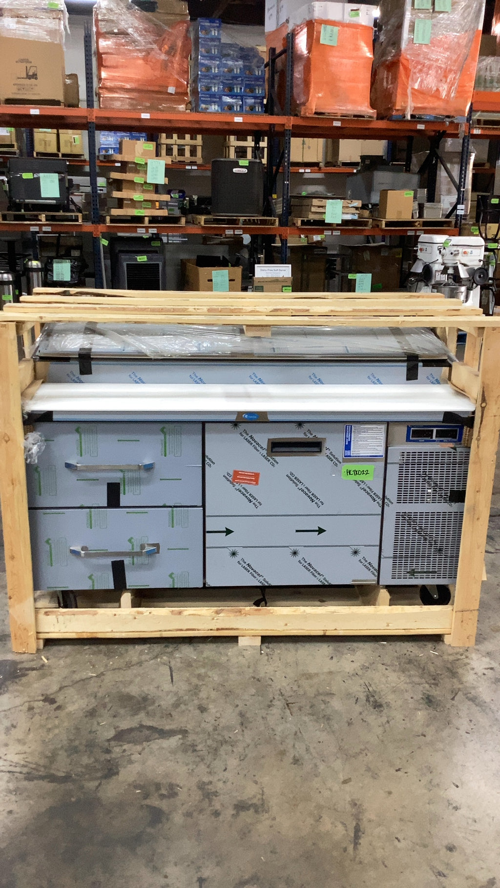 Randell Pizza Prep Table, Refrigerated