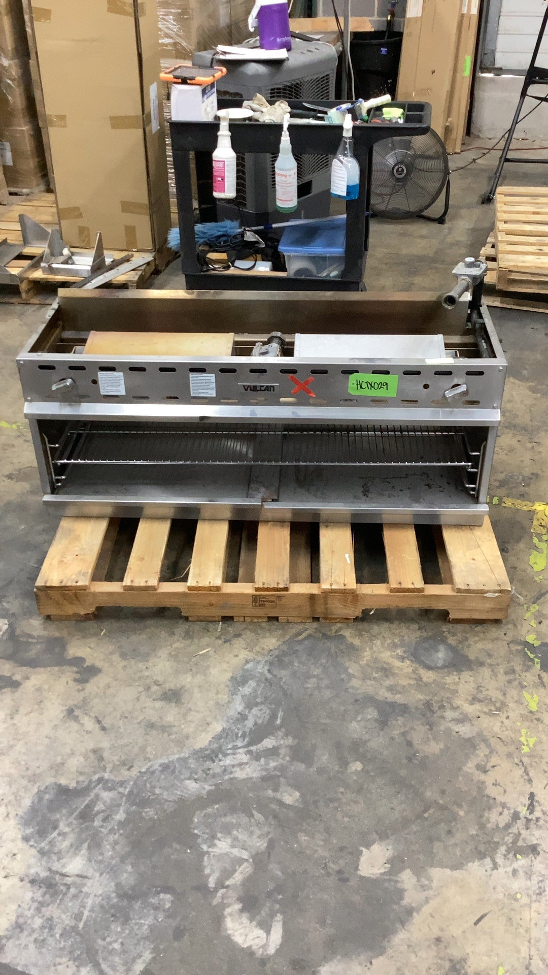 Vulcan Gas Cheese Melter