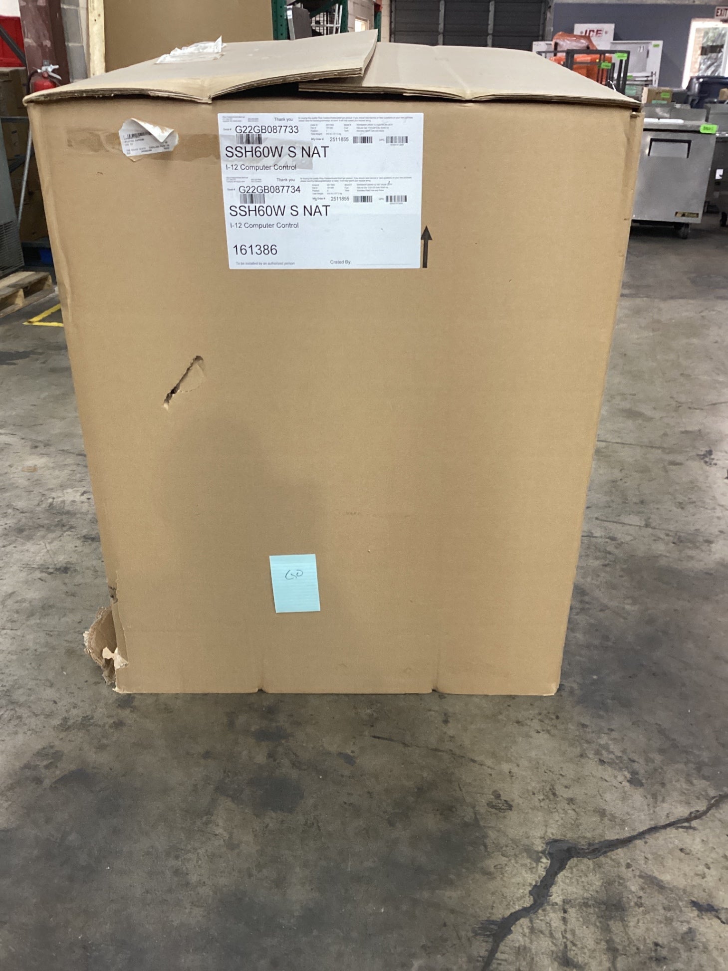 PITCO SSH60W Deep Fryer, Commercial Electric Dual Well On Casters 4 Baskets