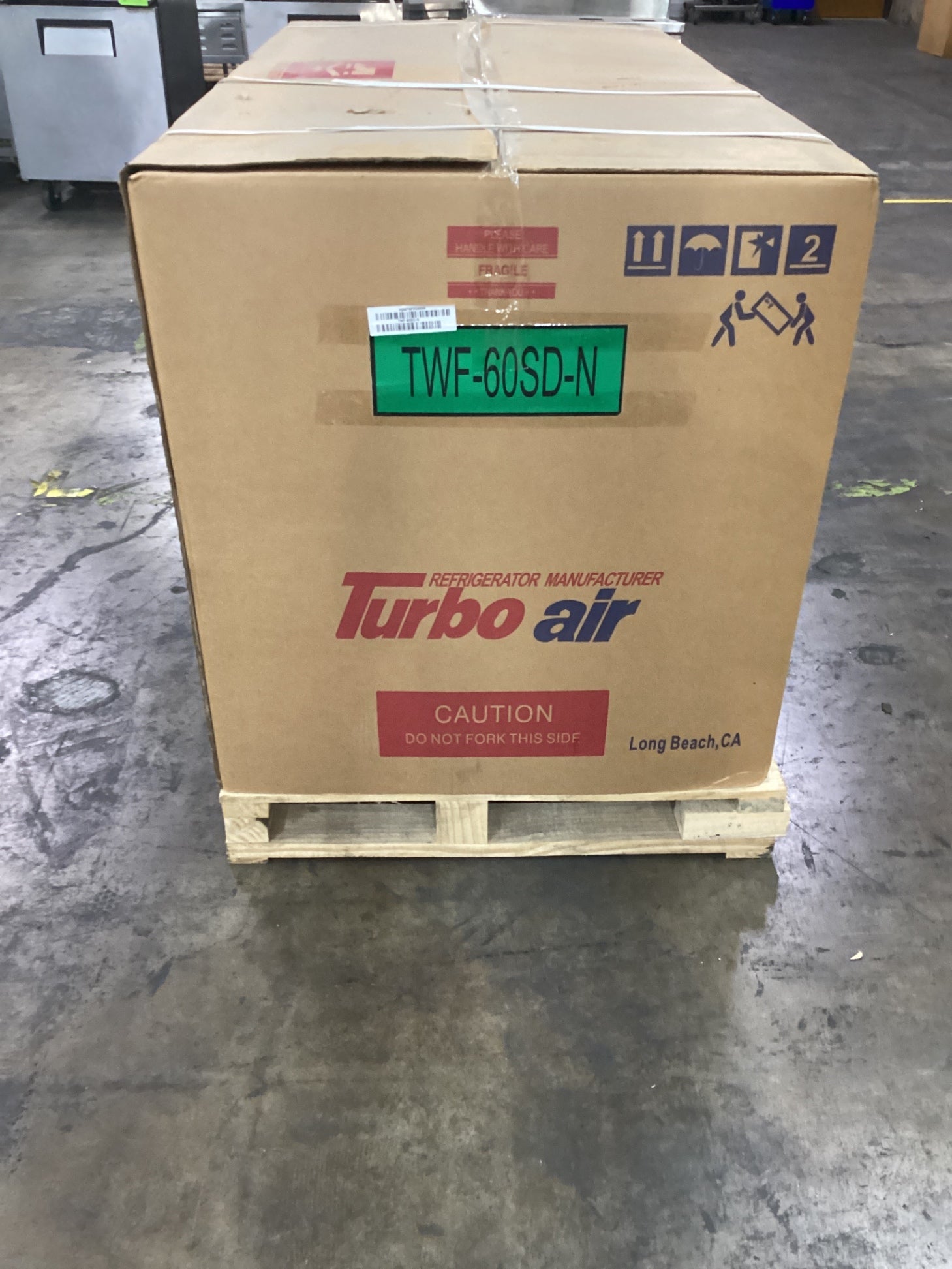 Turbo Air TWF-60SD-N Worktop Freezer