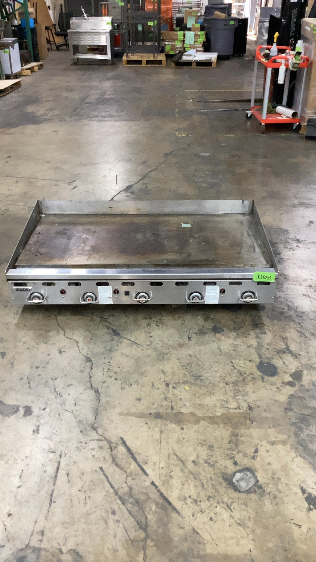 Vulcan Commercial Gas Griddle 5 Burner