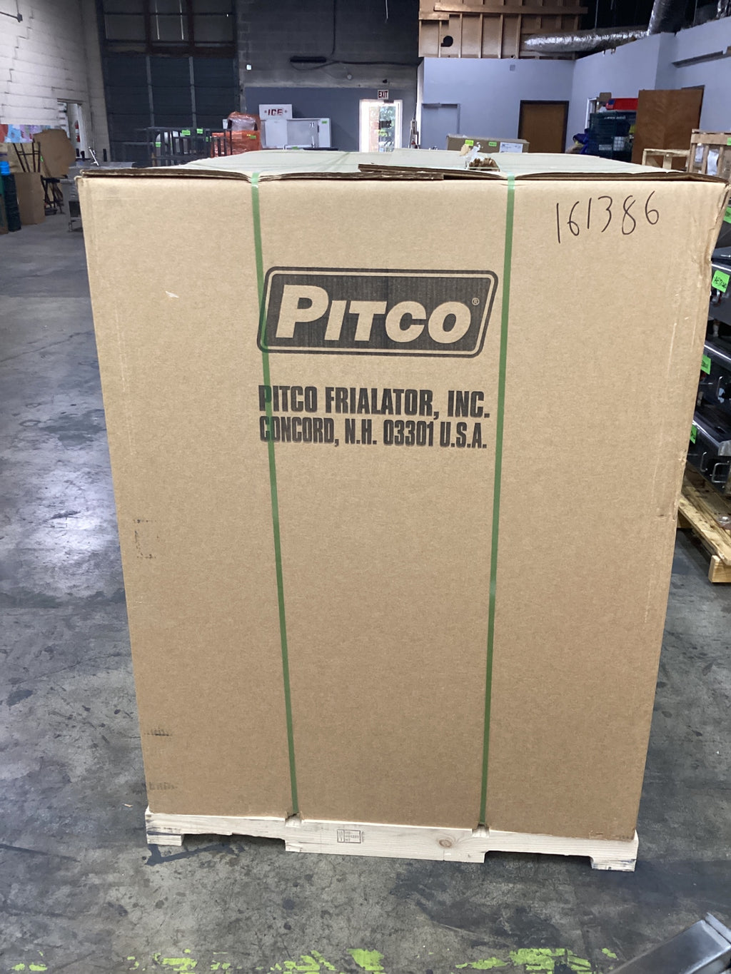 PITCO SSH60W Deep Fryer, Commercial Electric Dual Well On Casters 4 Baskets