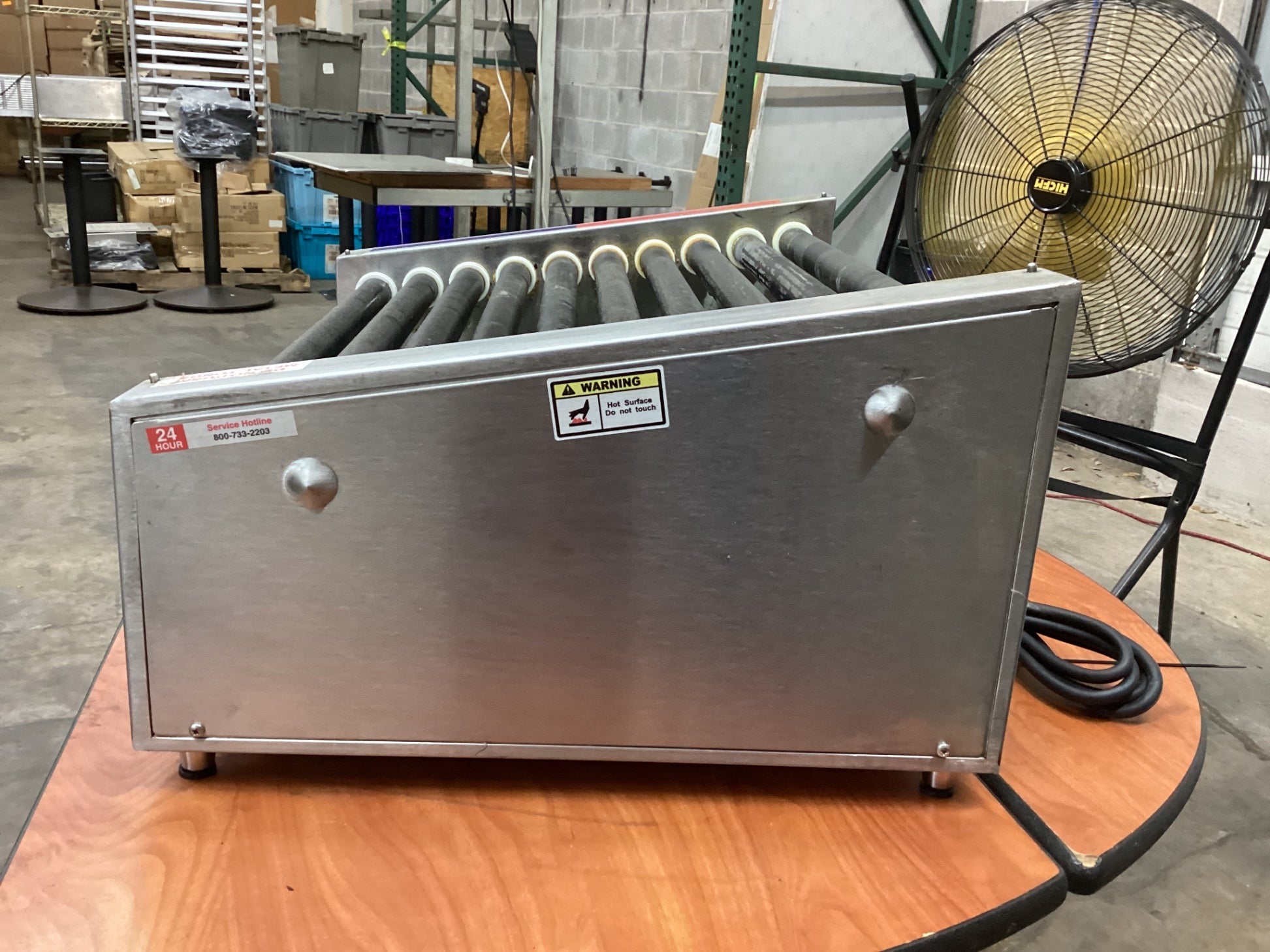 APW Wyott HRS-31S, 30 Hot Dog Roller Grill