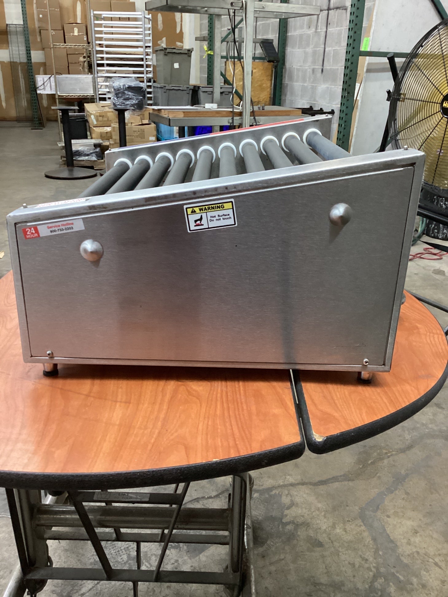 APW Wyott HRS-31S, 30 Hot Dog Roller Grill