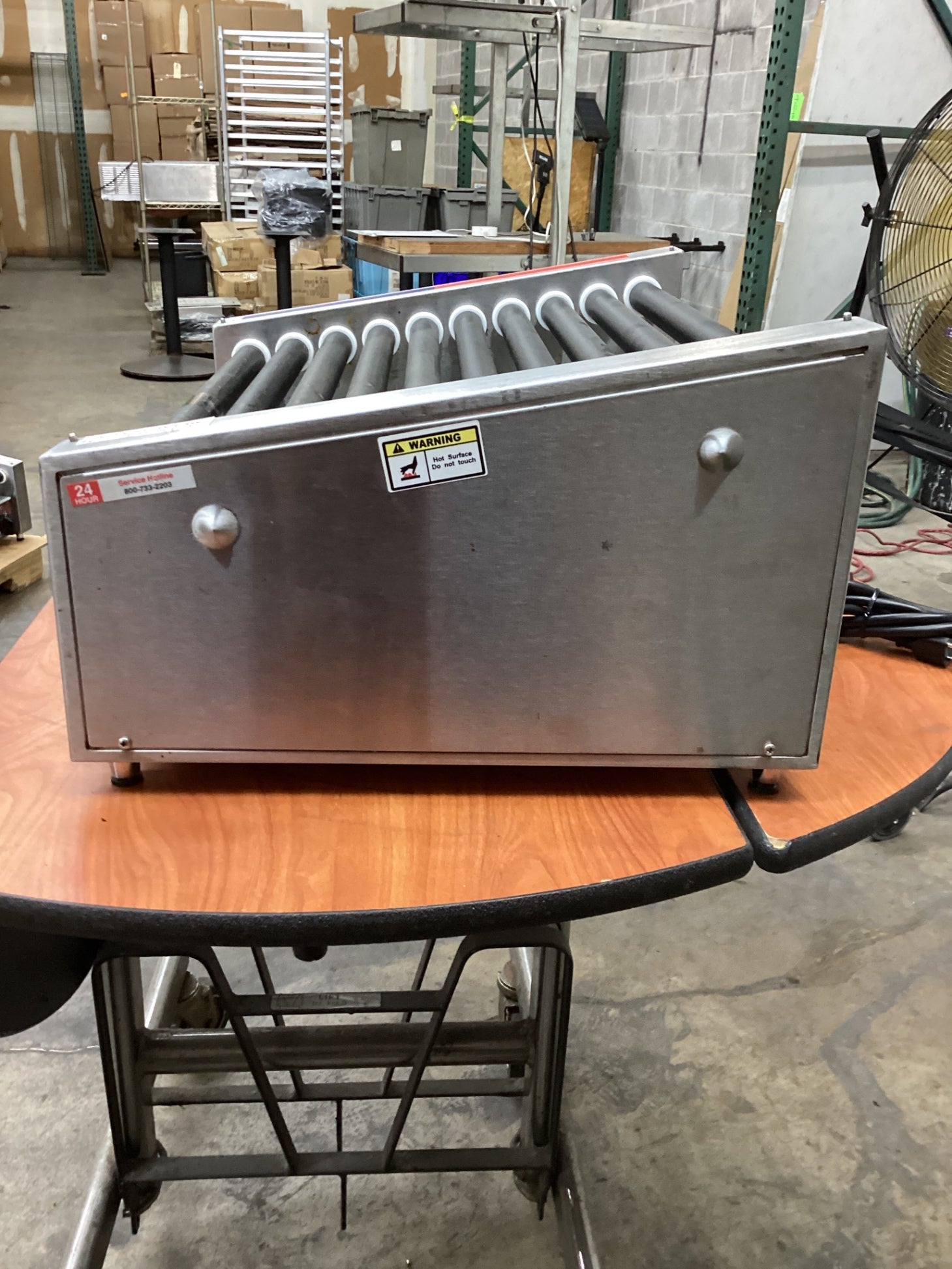 APW Wyott HRS-31S, 30 Hot Dog Roller Grill