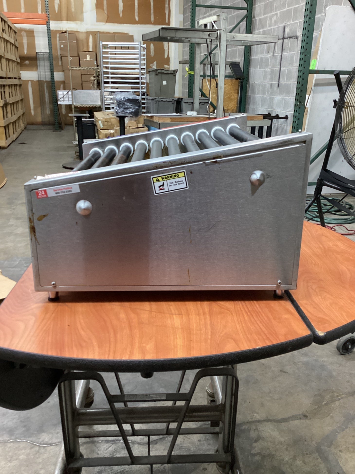 APW Wyott HRS-31S, 30 Hot Dog Roller Grill