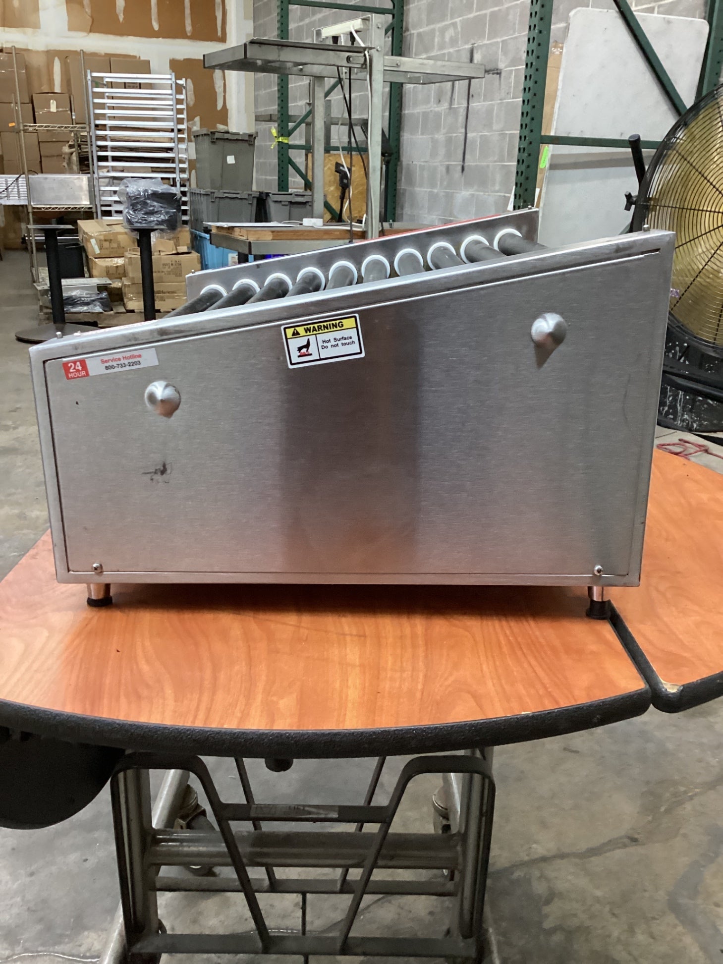APW Wyott HRS-31S, 30 Hot Dog Roller Grill