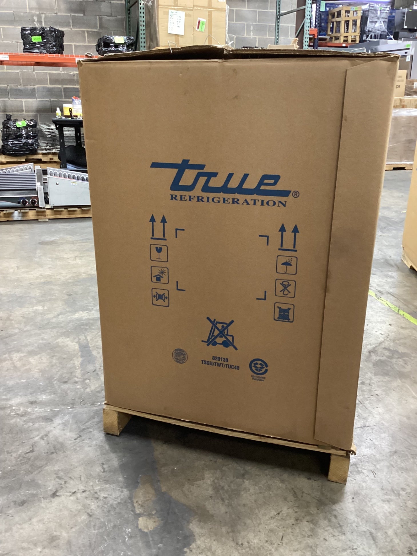 True TUC-48-HC 48" W Undercounter Refrigerator W/ (2) Sections & (2) Doors, 115v