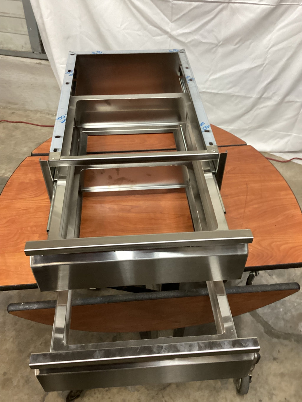 16x20 Stainless Steel Under Counter Bun Drawer