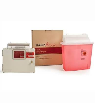 Sharps 80501 Intro5-QT Takeaway Recovery System Intro Kit