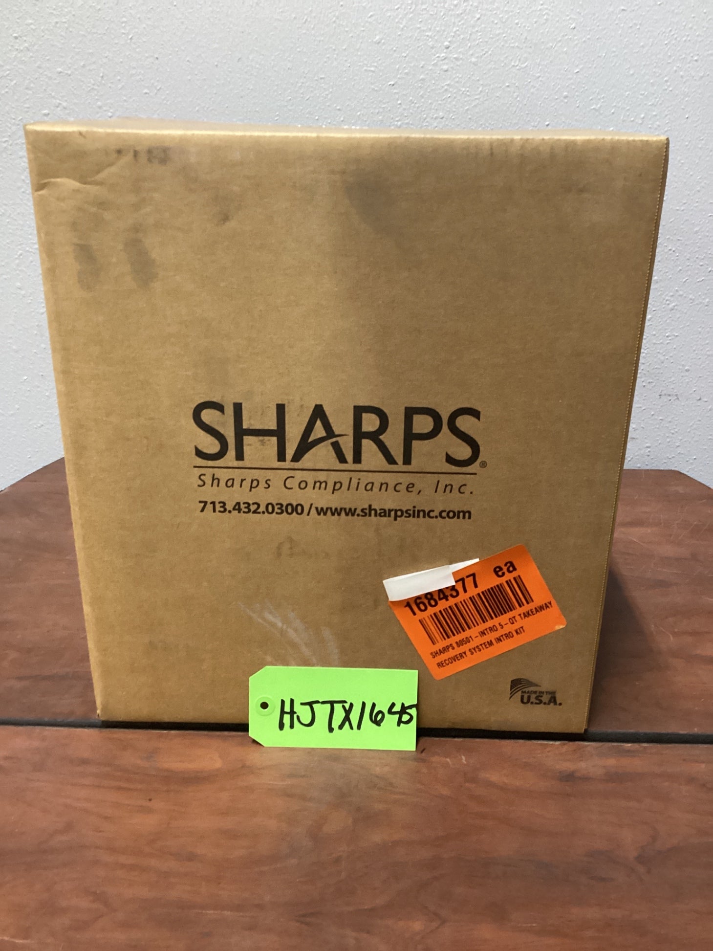 Sharps 80501 Intro5-QT Takeaway Recovery System Intro Kit