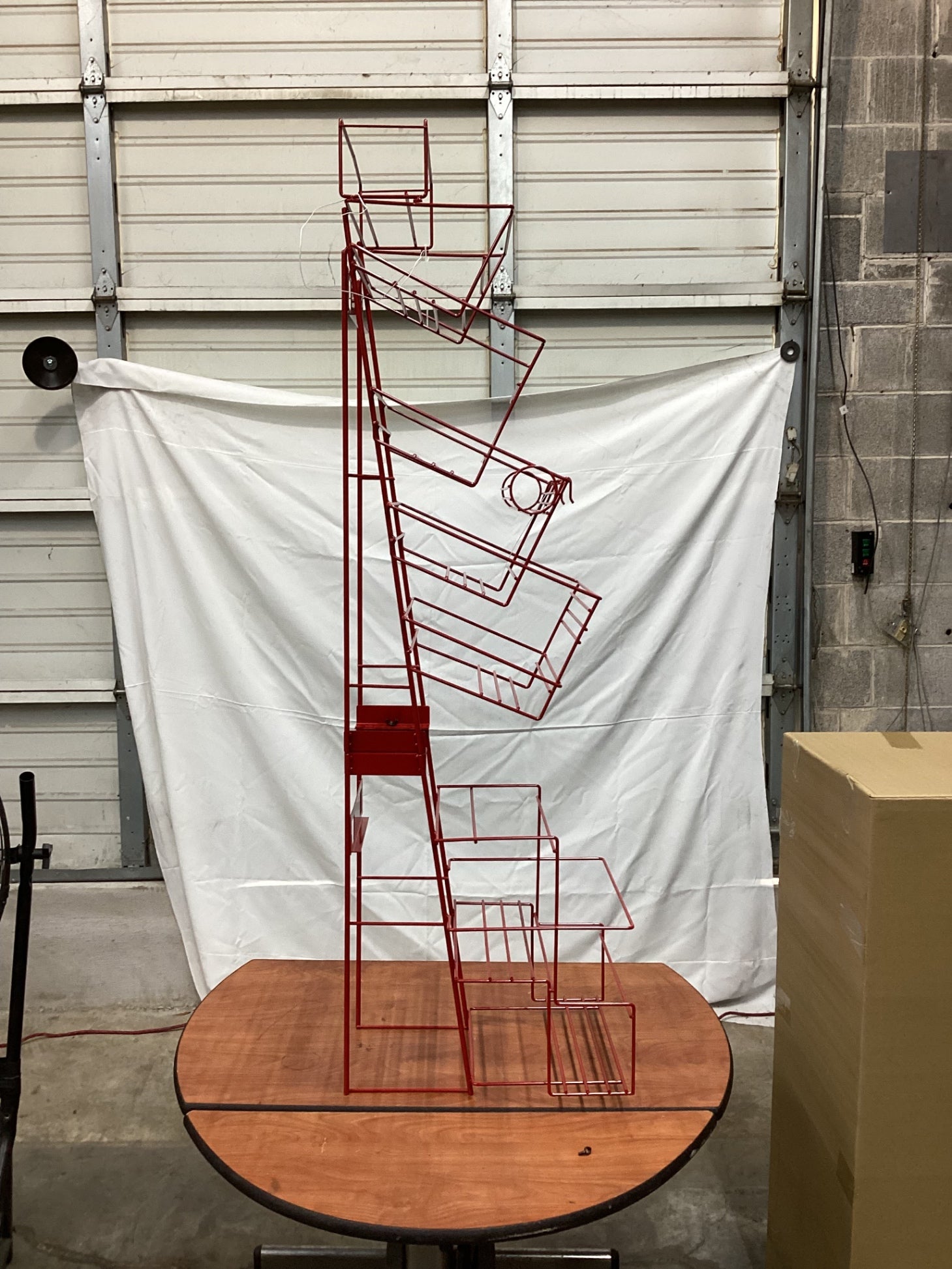 Jack Links 2' Red Rack Retail Display Unit