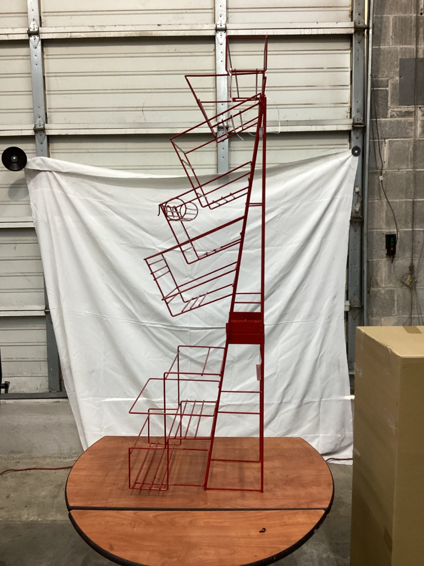 Jack Links 2' Red Rack Retail Display Unit