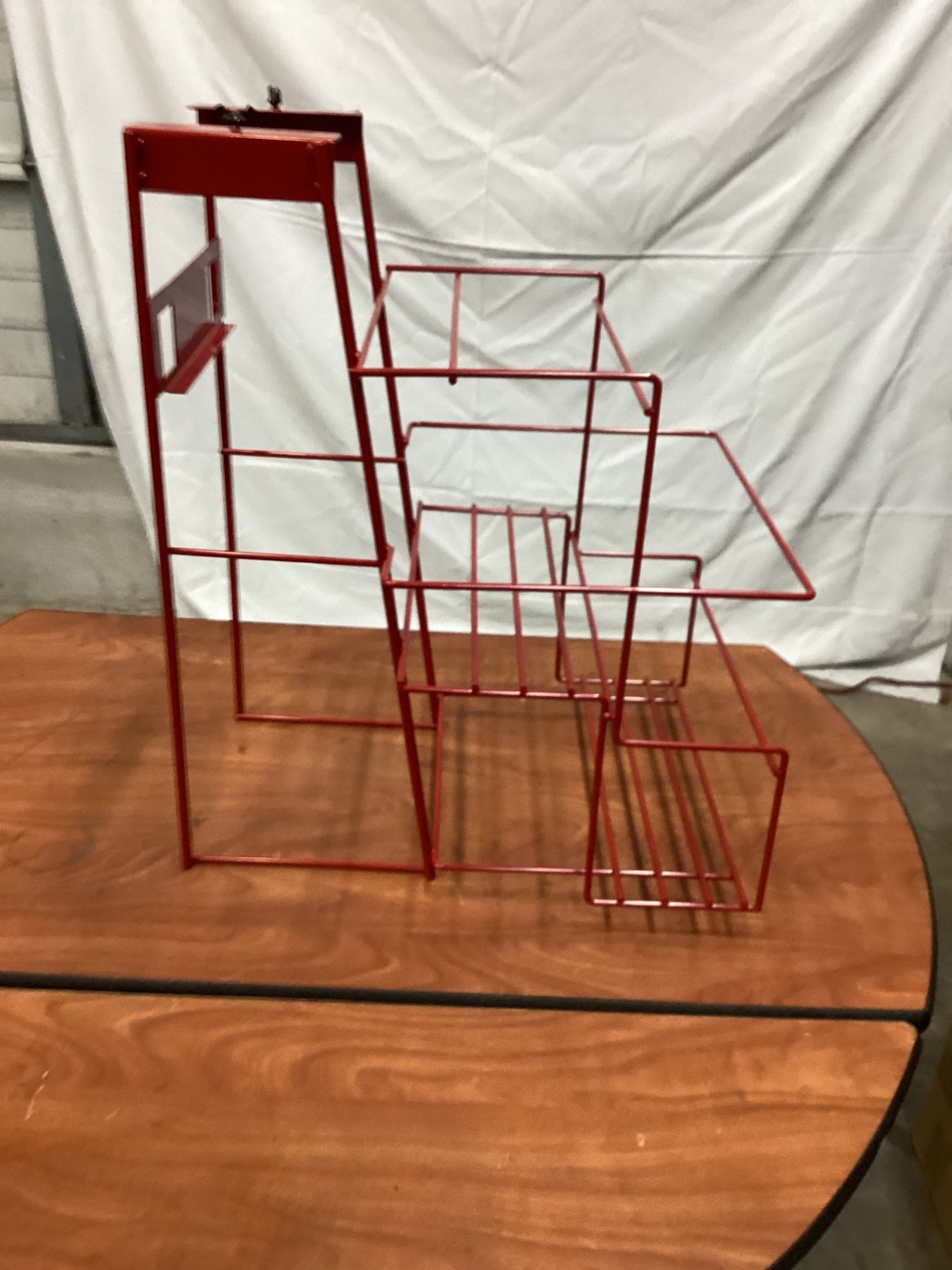 Jack Links 2' Red Rack Retail Display Unit