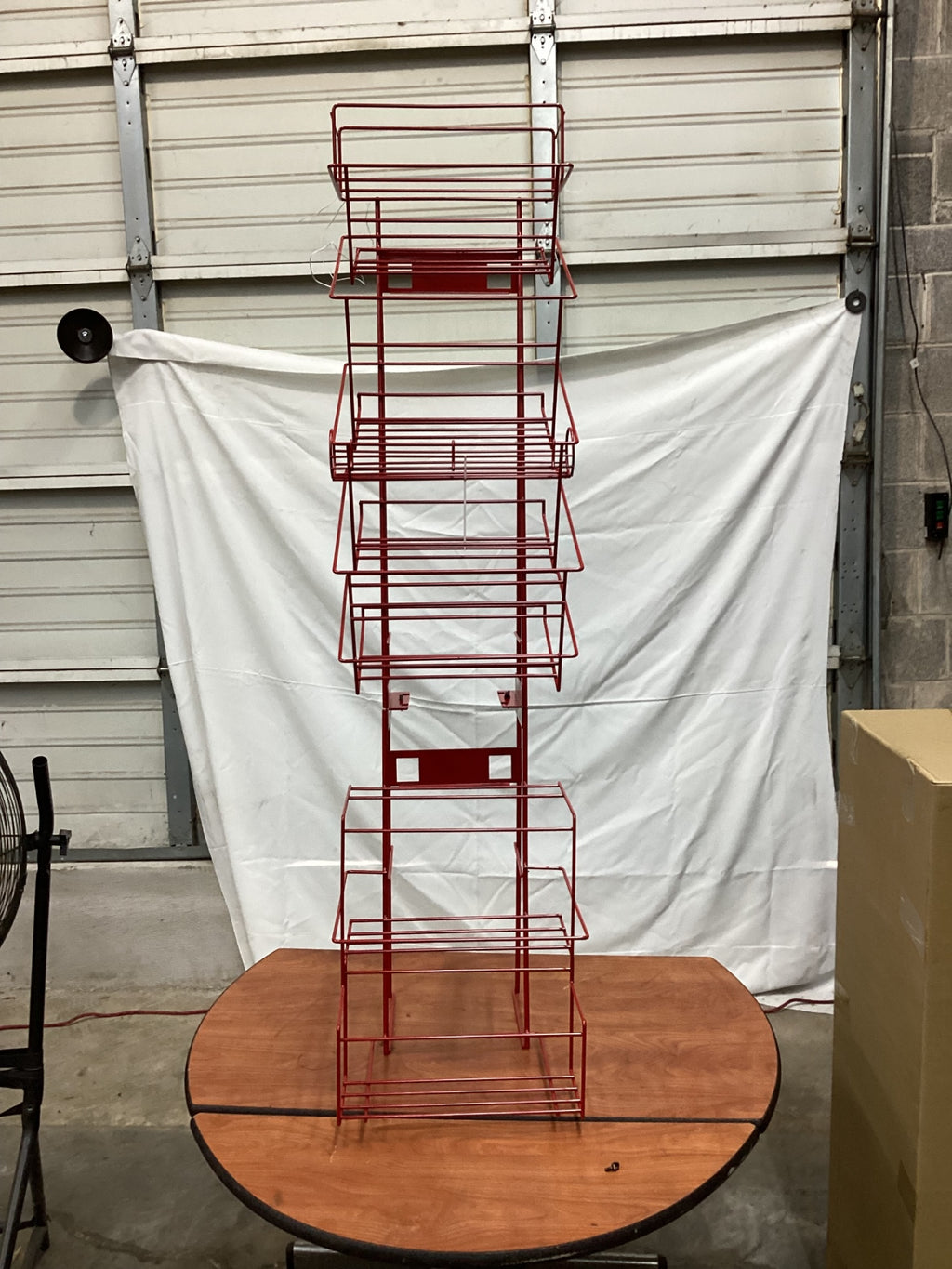 Jack Links 2' Red Rack Retail Display Unit